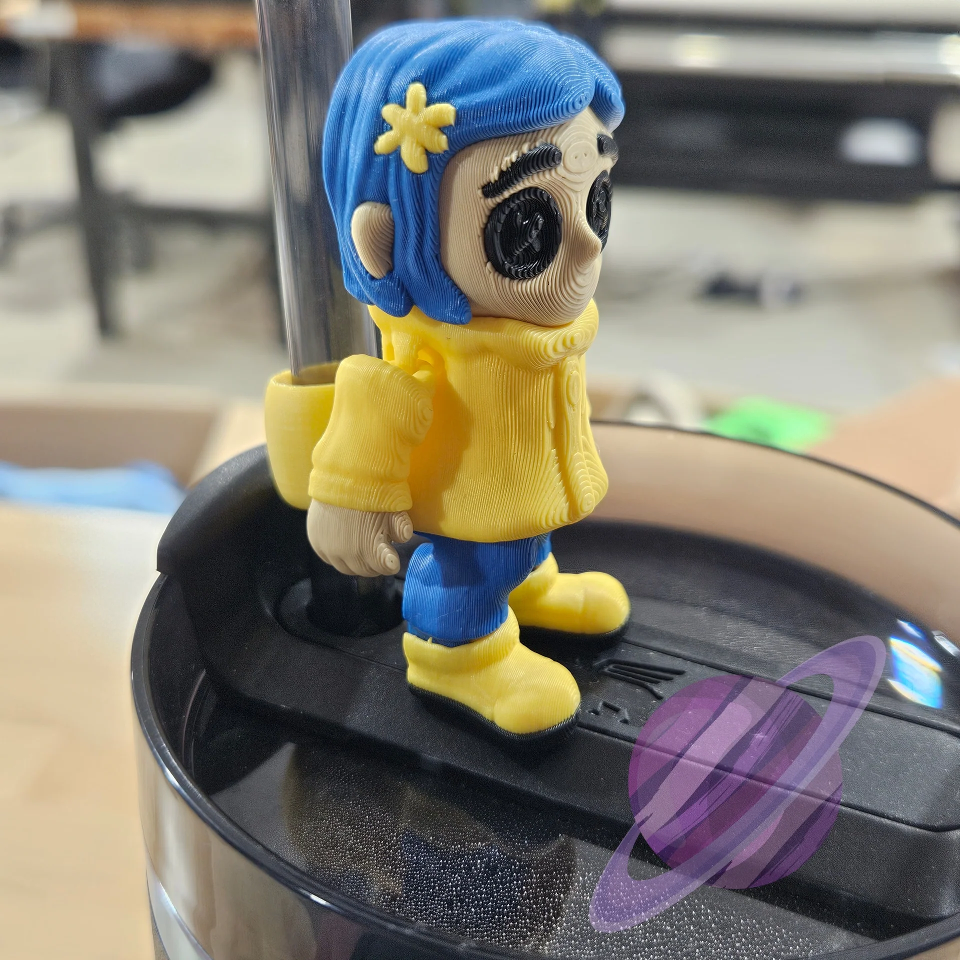 BUTTON EYES-3D PRINTED STRAW BUDDY - Image 3