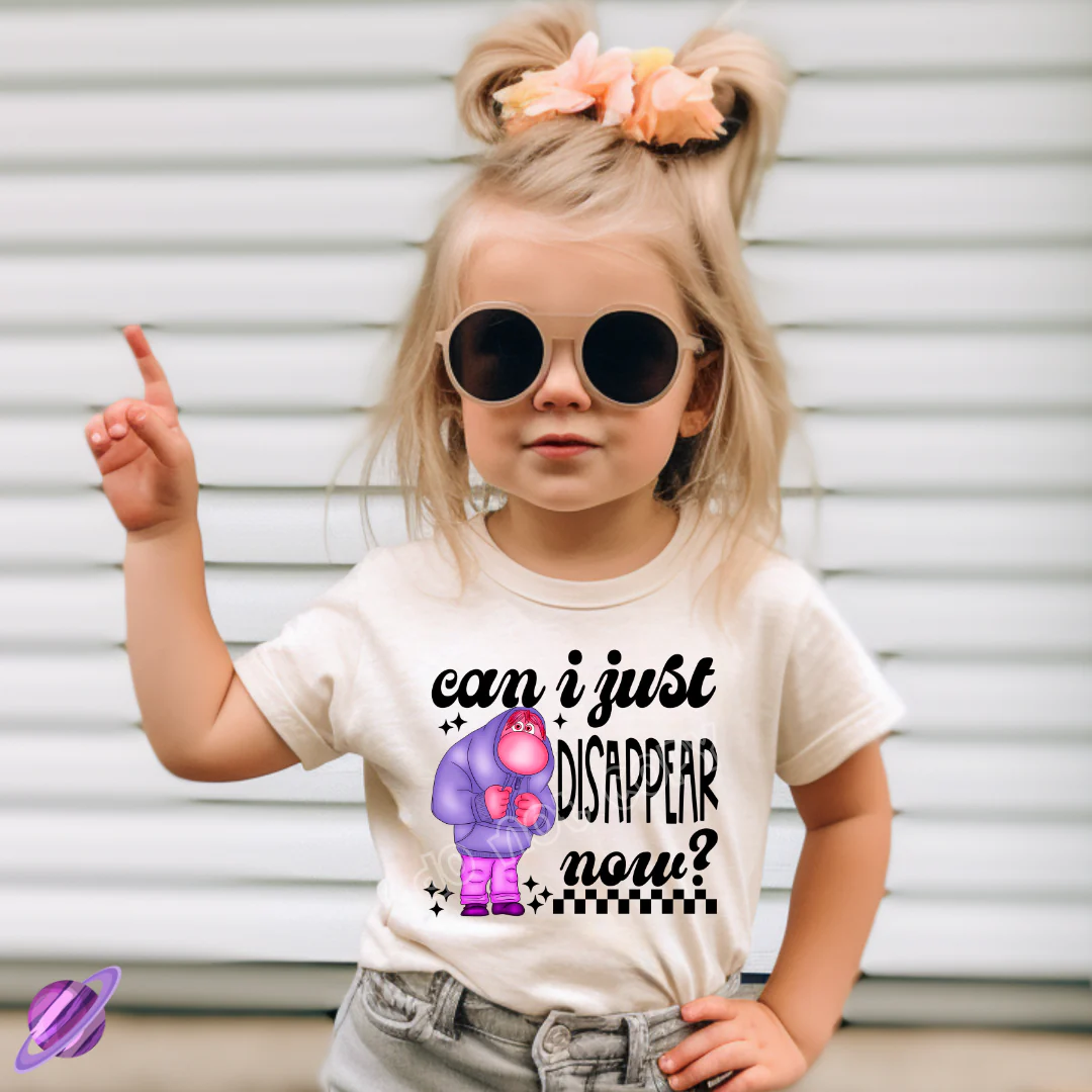 CAN I JUST DISAPPEAR TEE