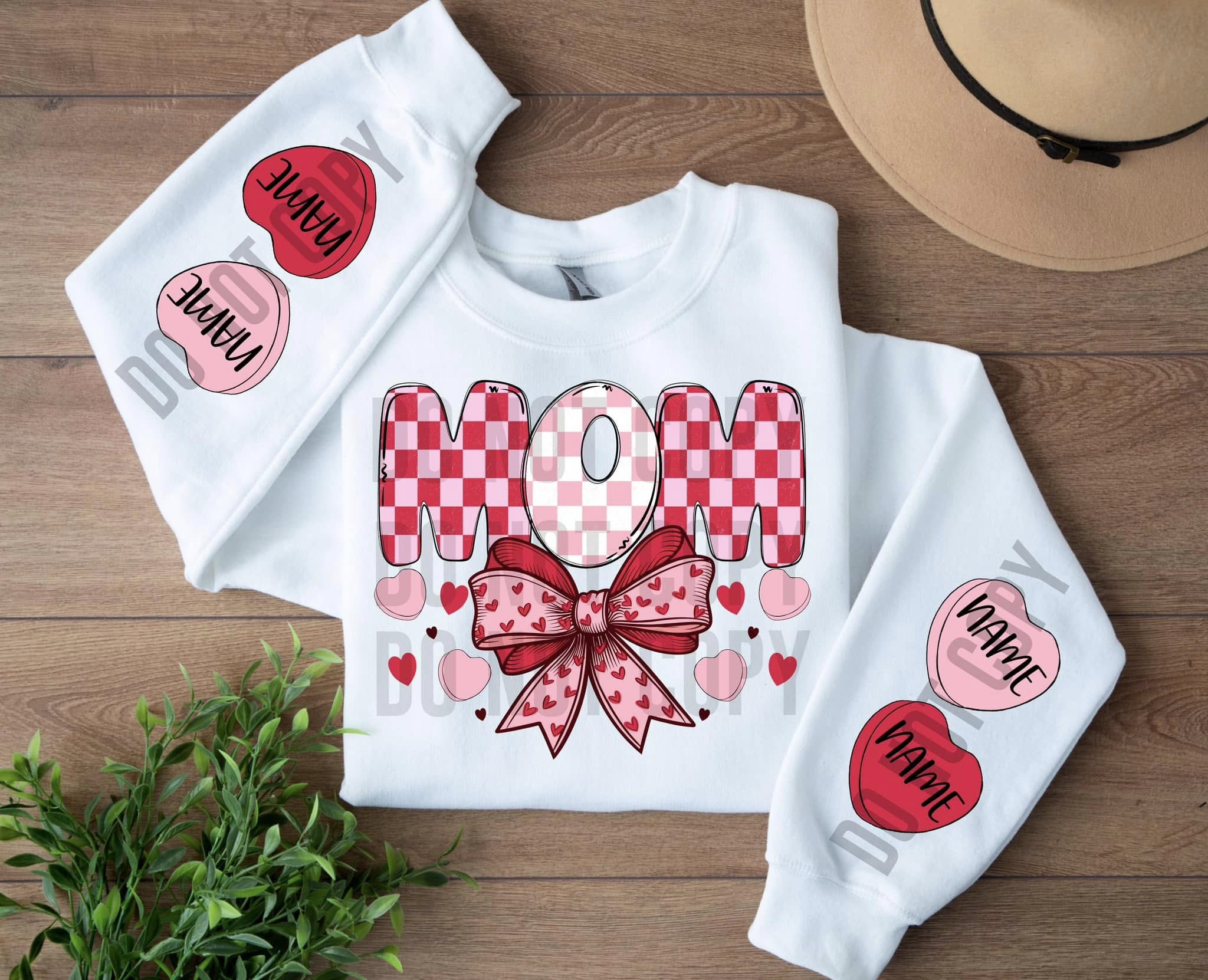 CANDY HEART NAME SWEATSHIRT COLLECTION (MULTIPLE OPTIONS) - Image 12