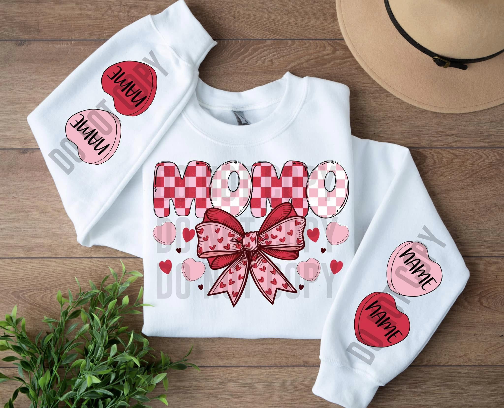 CANDY HEART NAME SWEATSHIRT COLLECTION (MULTIPLE OPTIONS) - Image 20