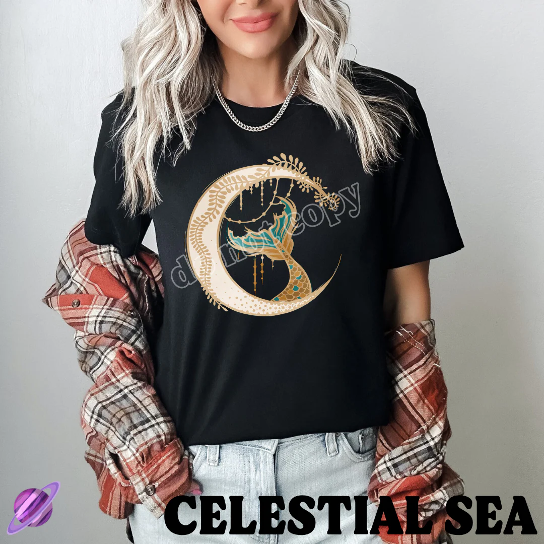 CELESTIAL SEA - CELESTIAL RUN -UNISEX TEE ADULTS/KIDS