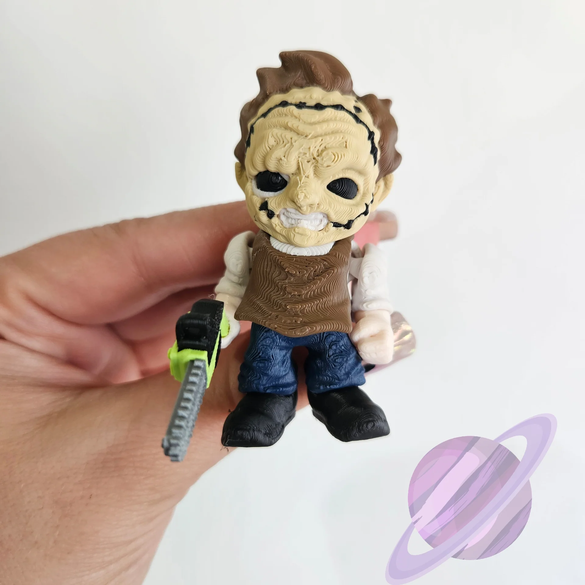 CHAINSAW GUY-3D PRINTED STRAW BUDDY - Image 3