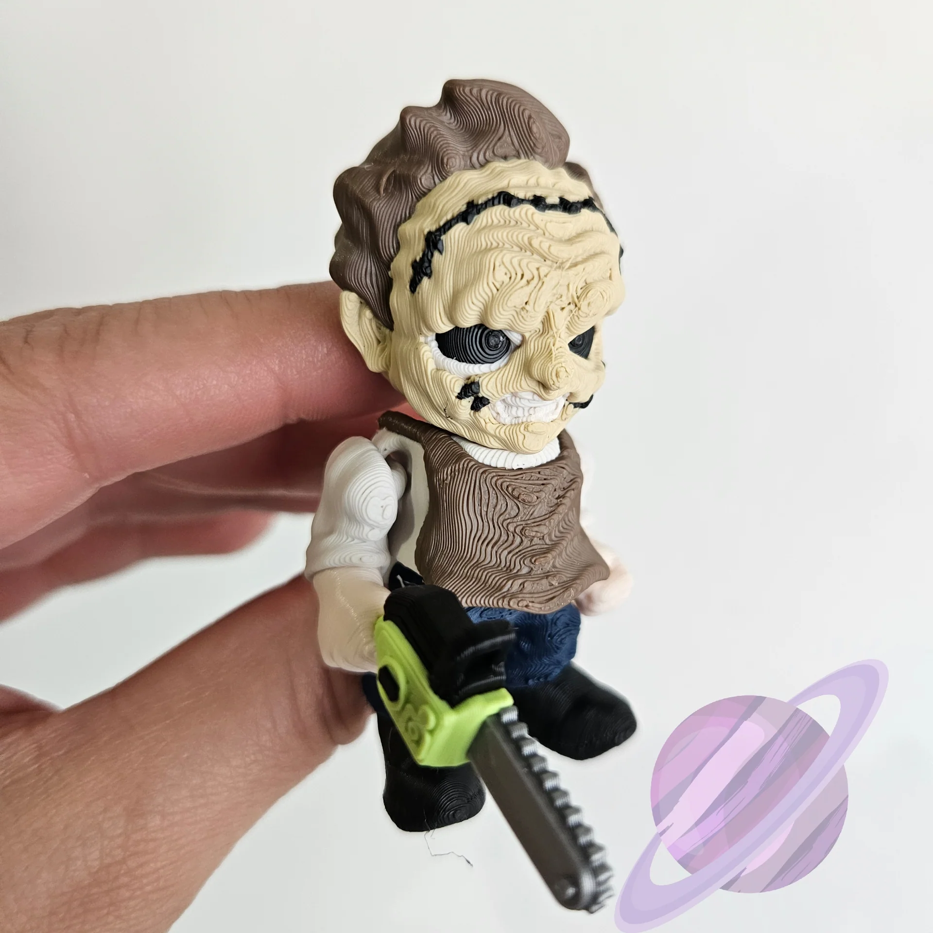 CHAINSAW GUY-3D PRINTED STRAW BUDDY - Image 4