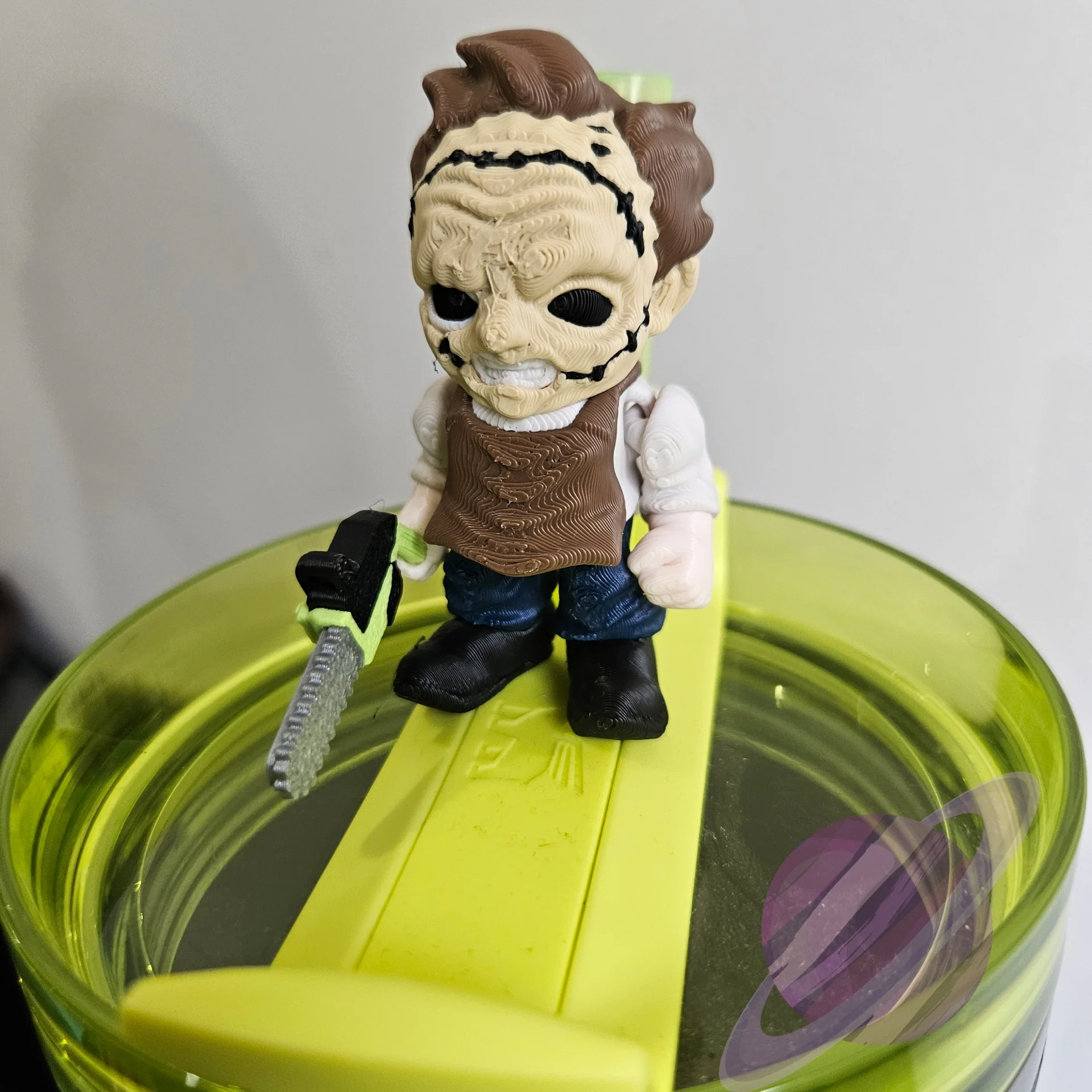 CHAINSAW GUY-3D PRINTED STRAW BUDDY - Image 7