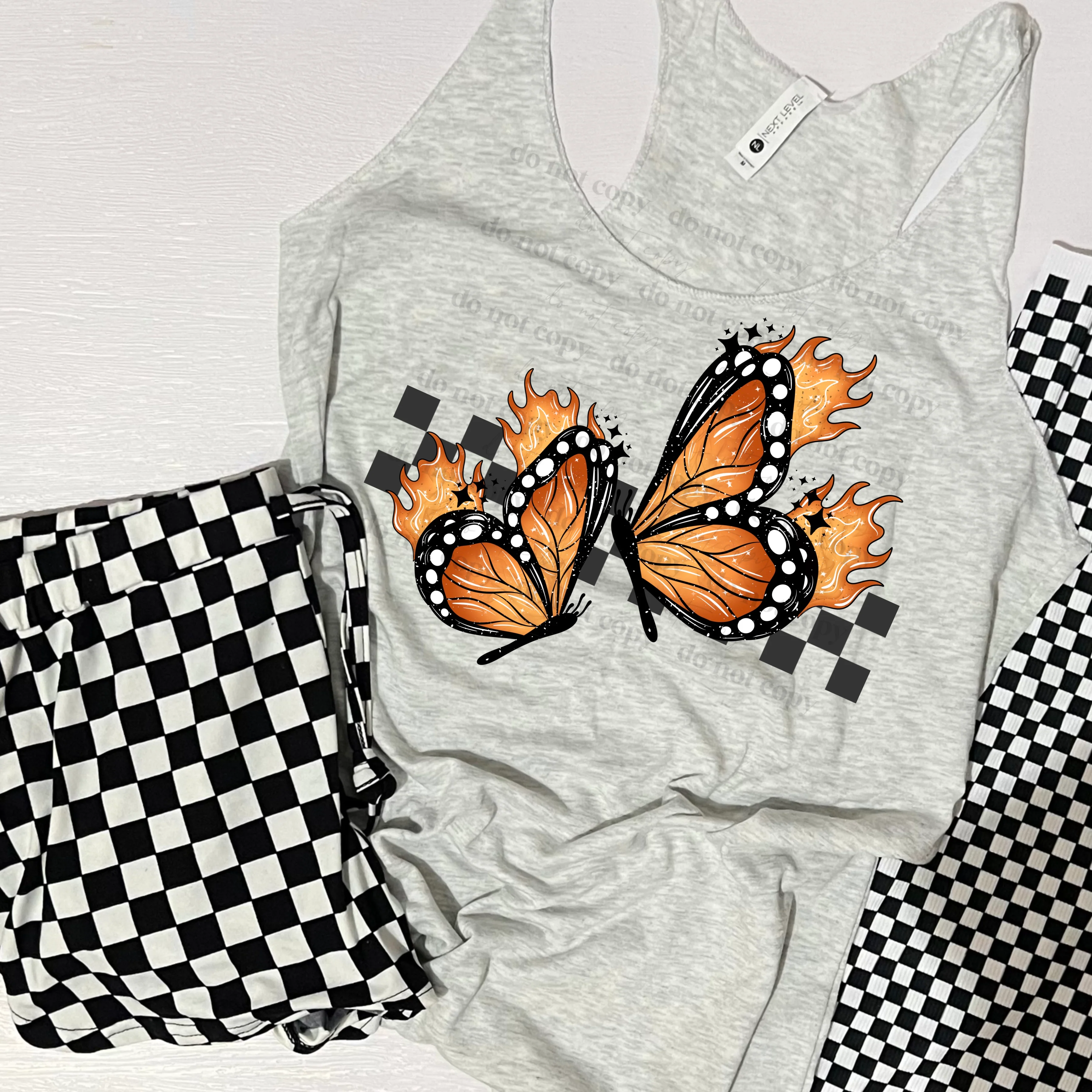 CHECKER MONARCH TANK TOP - Image 2
