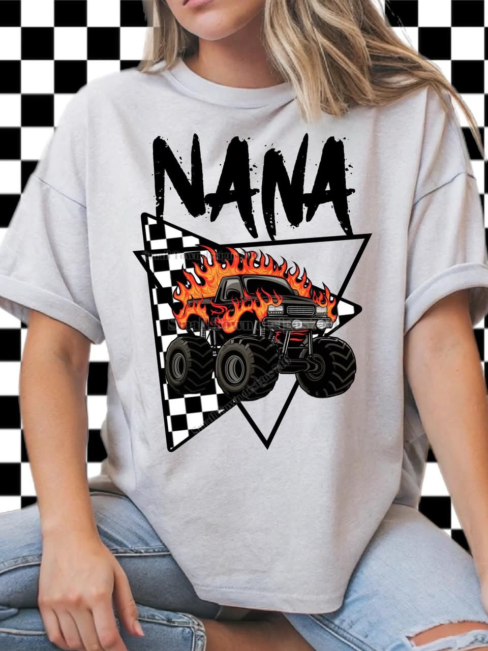 CHECKER MONSTER TRUCK NAME COLLECTION TEES (Multiple Options) - Image 13