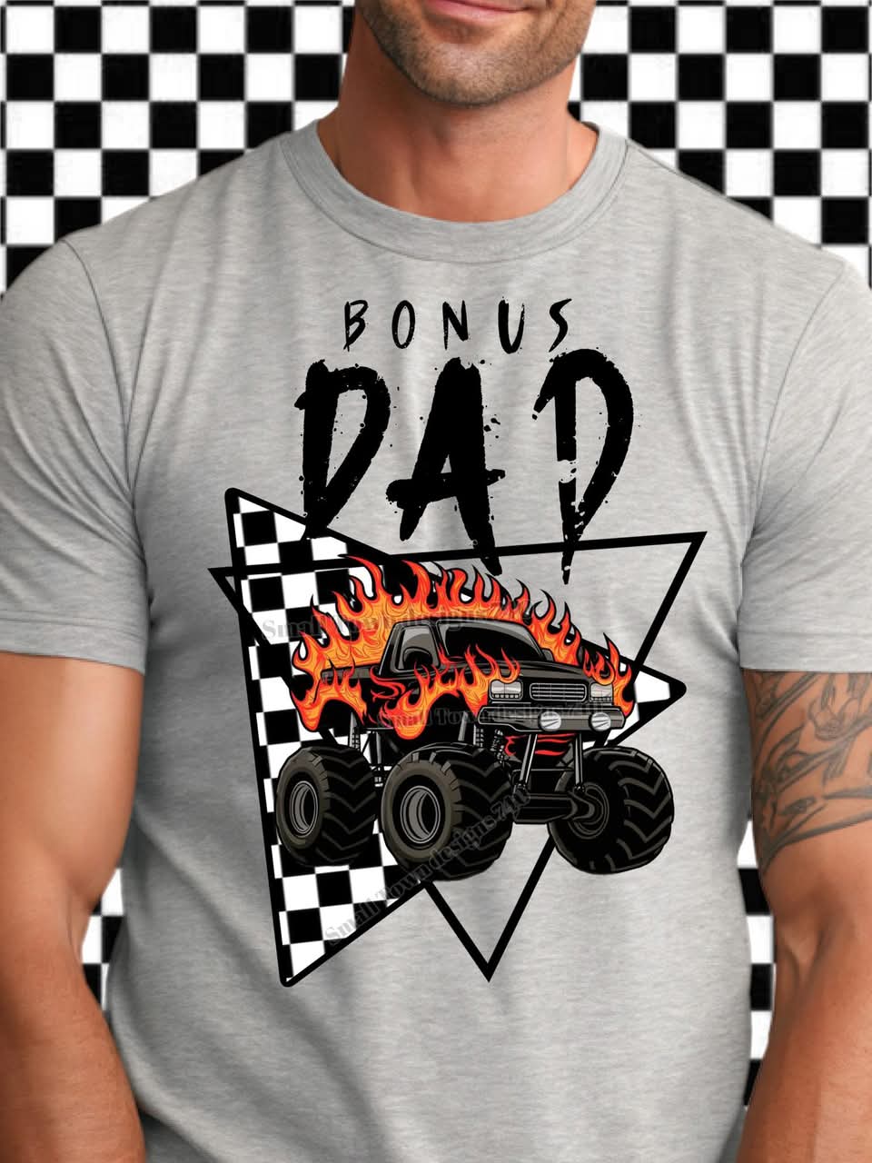 CHECKER MONSTER TRUCK NAME COLLECTION TEES (Multiple Options) - Image 16