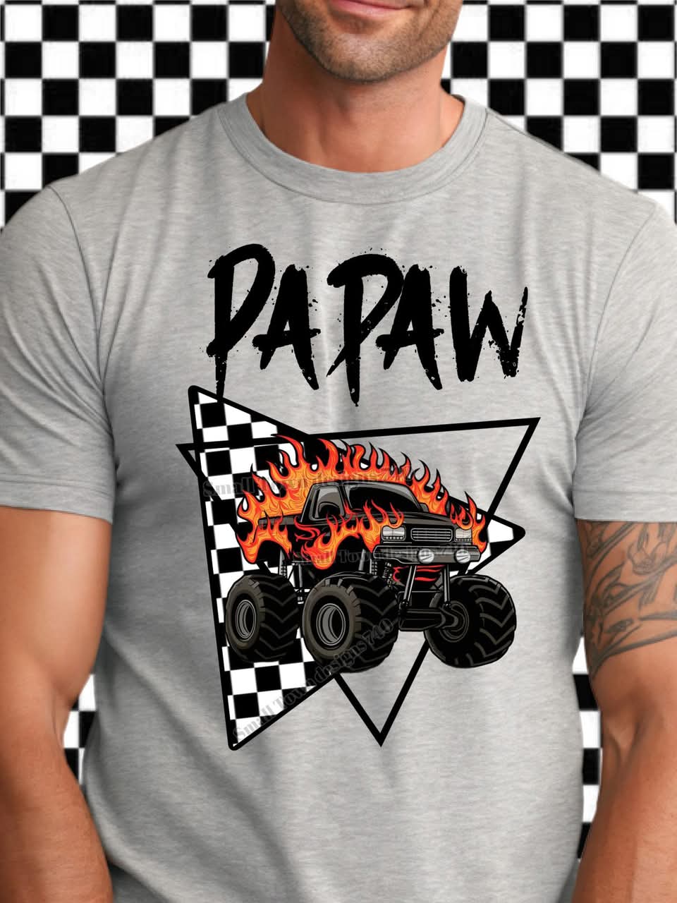 CHECKER MONSTER TRUCK NAME COLLECTION TEES (Multiple Options) - Image 5