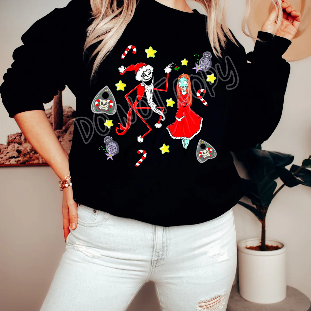 CHECKERED SKELL - HOLIDAY RUN 2 - UNISEX TEE ADULTS/KIDS