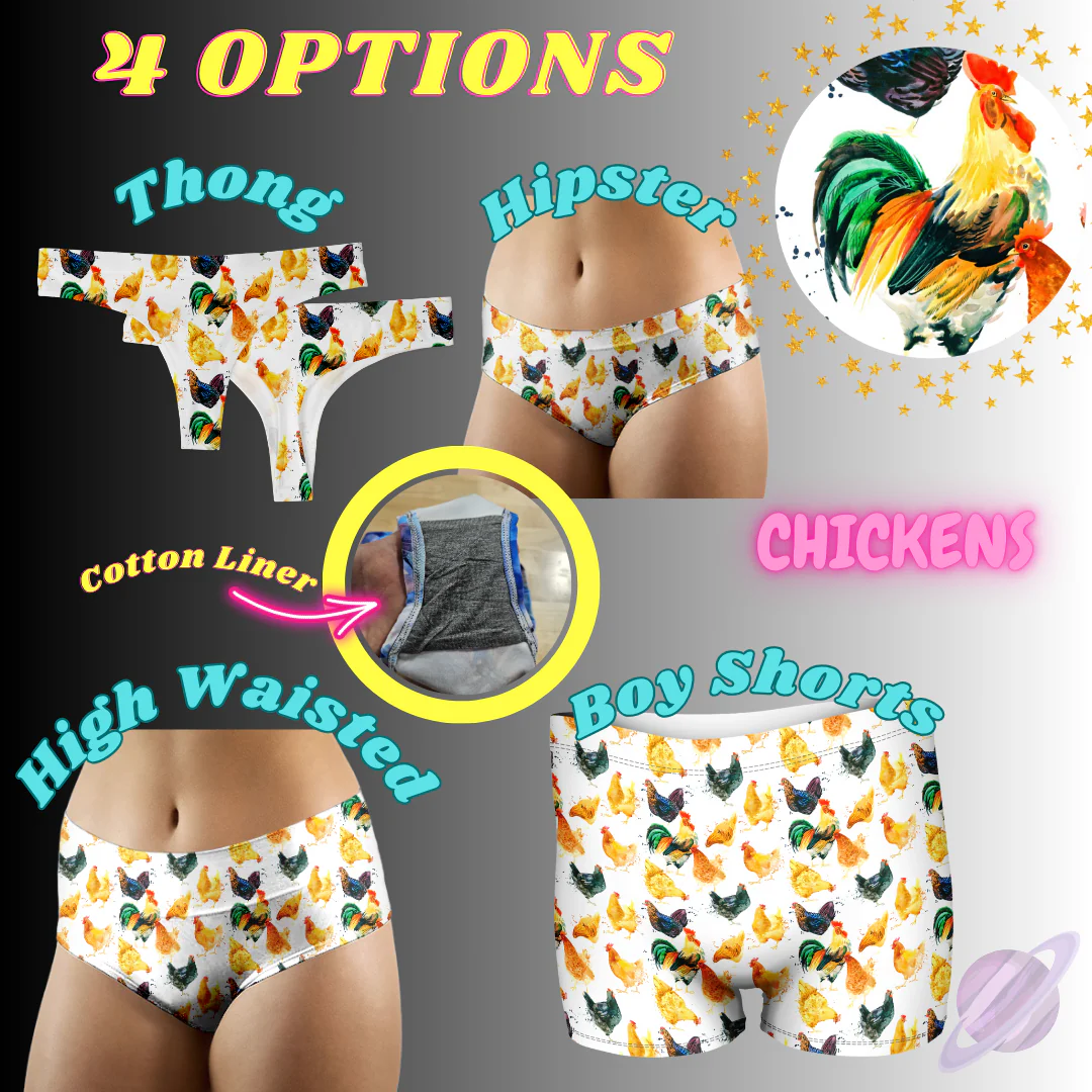 CHICKEN- UNDERWEAR 3 PREORDER CLOSING 3/27