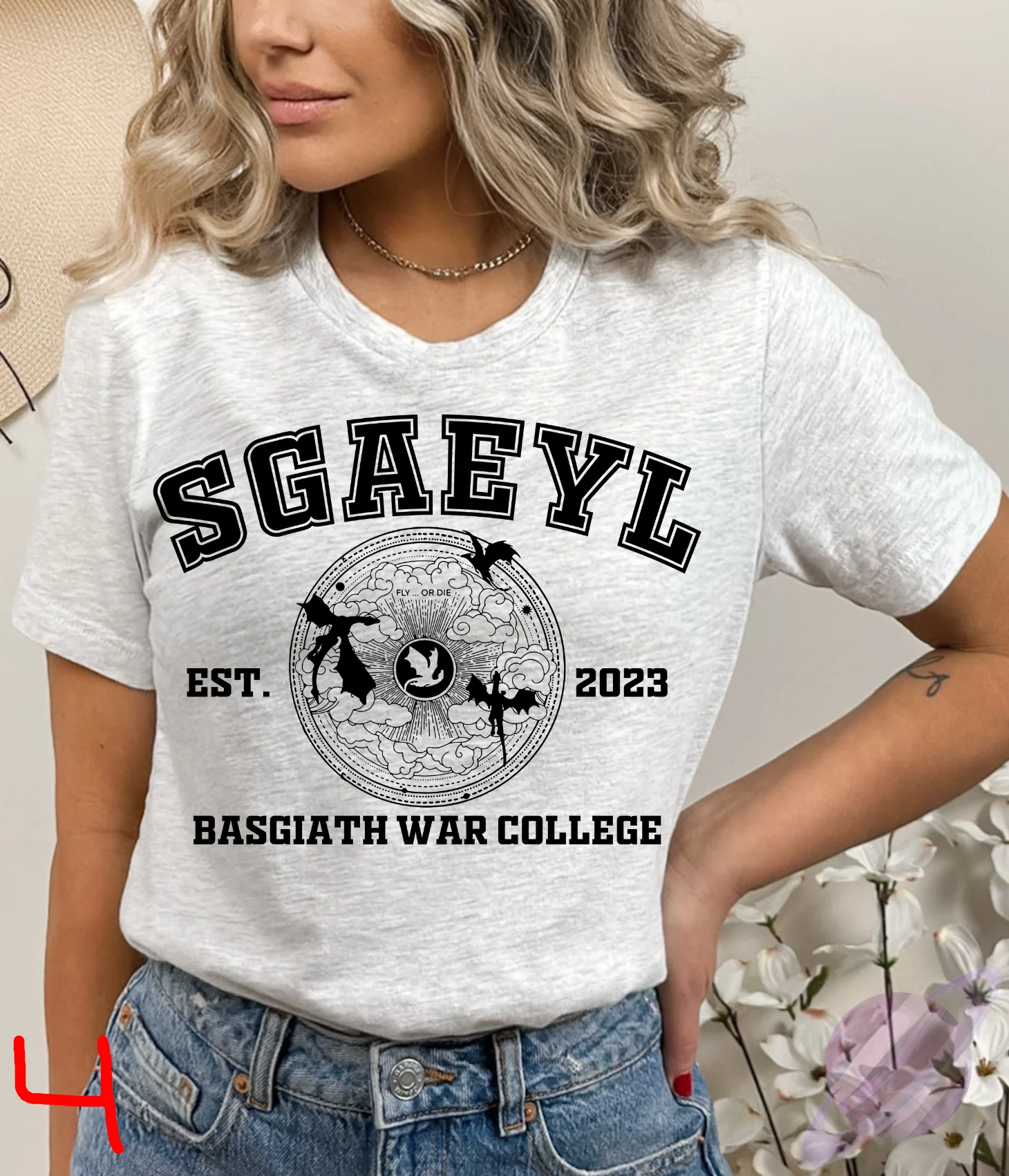 FOURTH W DRAGON COLLECTION PART 2 - TEE (MULTIPLE OPTIONS) - Image 4