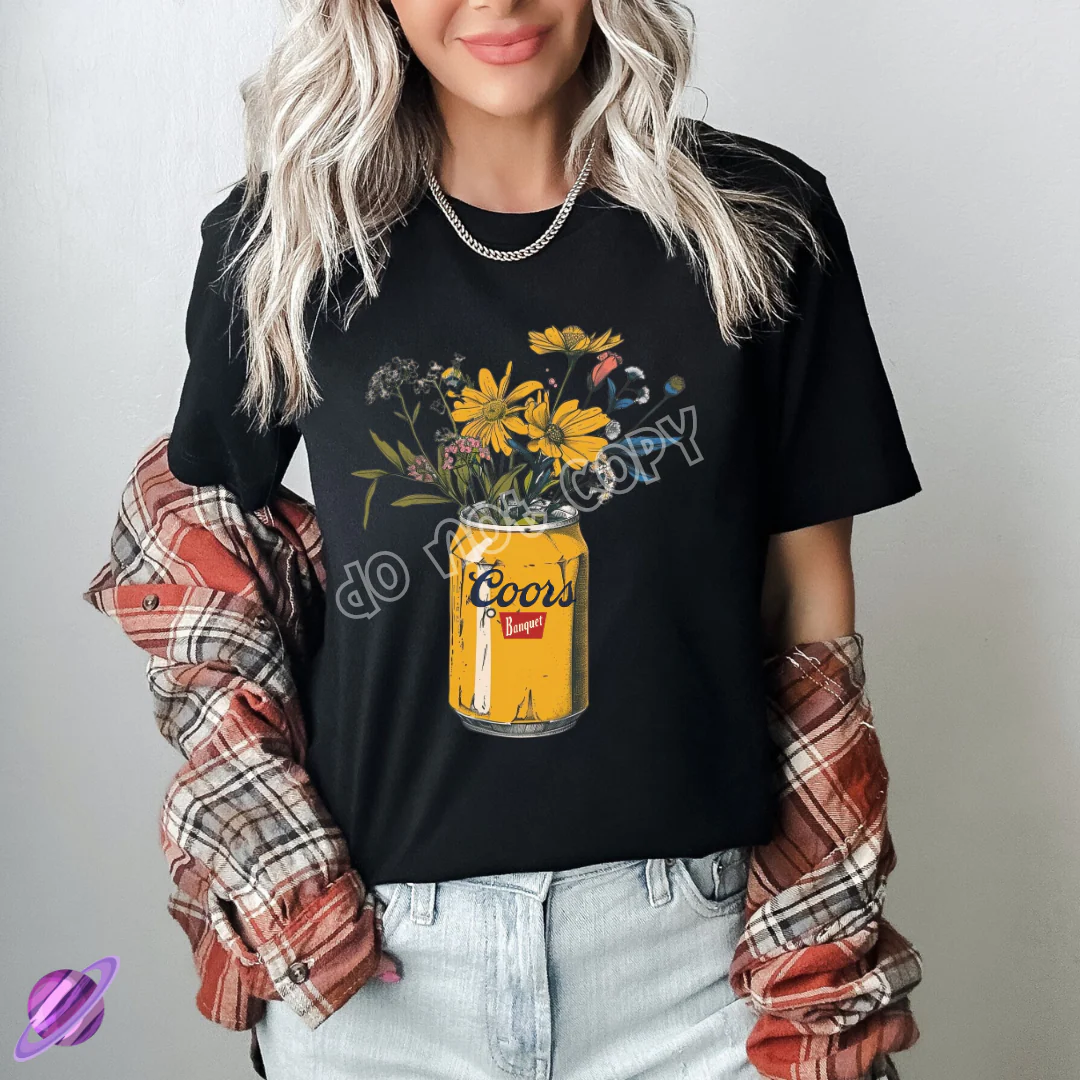 COOR FLORAL TEE