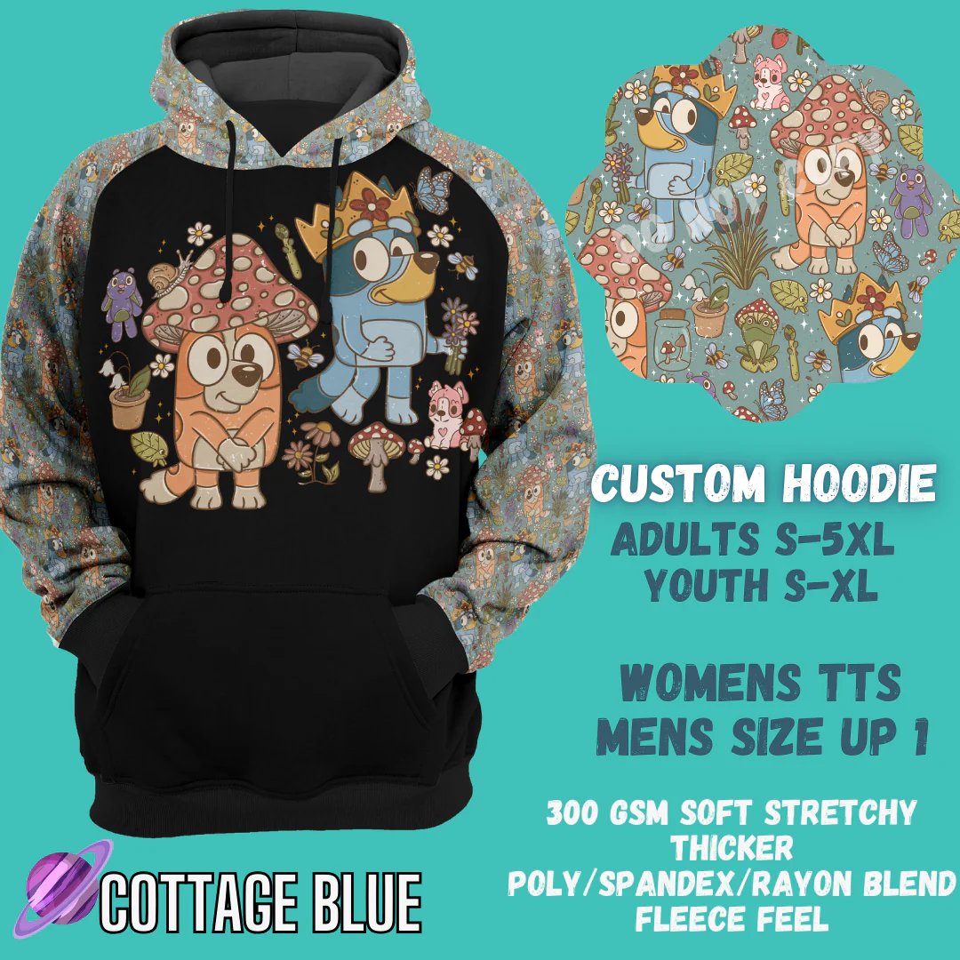 COTTAGE BLUE- HOODIE OUTFIT RUN- PREORDER 2/20