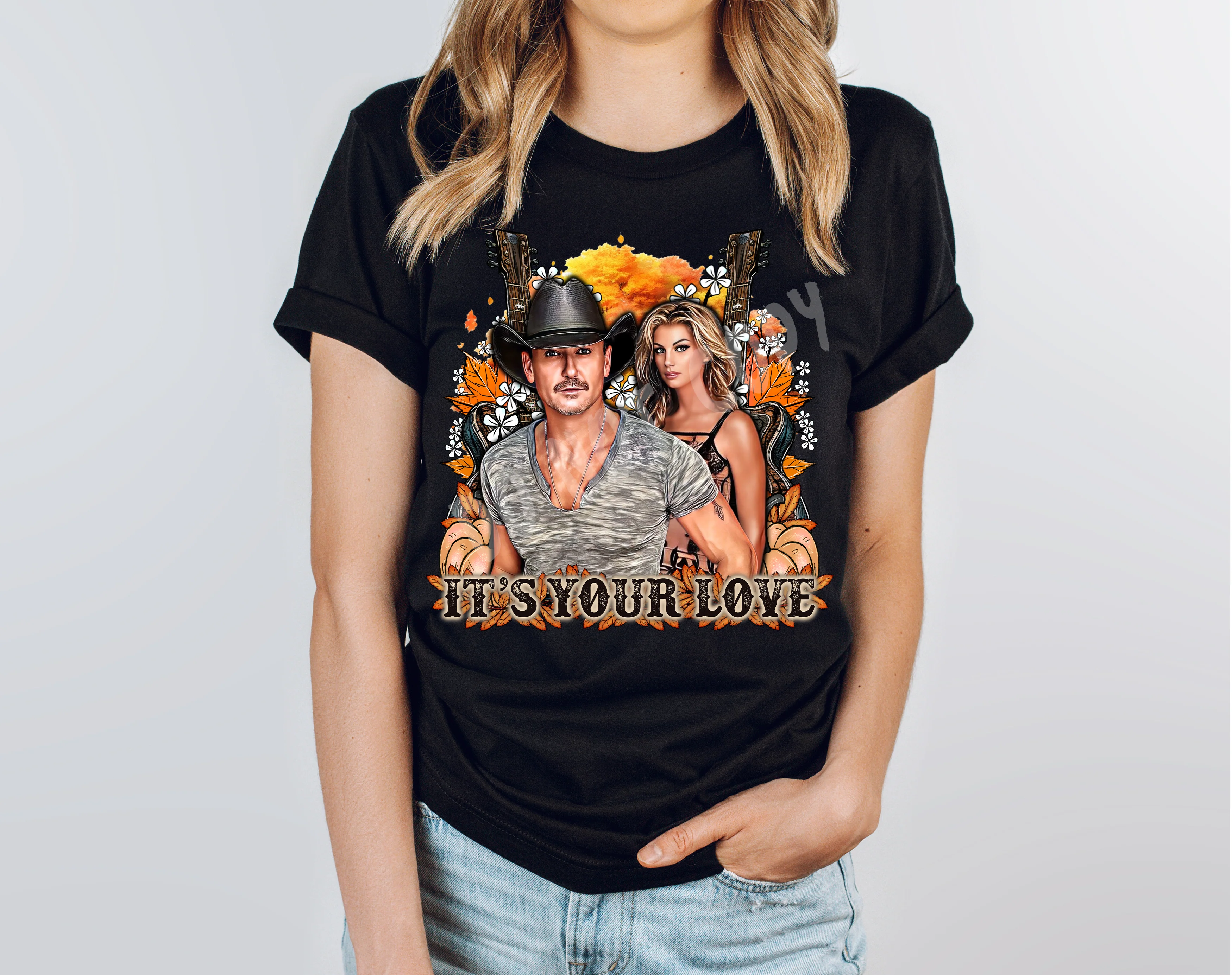COUNTRY FALL RUN- TM ITS YOUR LOVE-UNISEX TEE ADULTS/KIDS