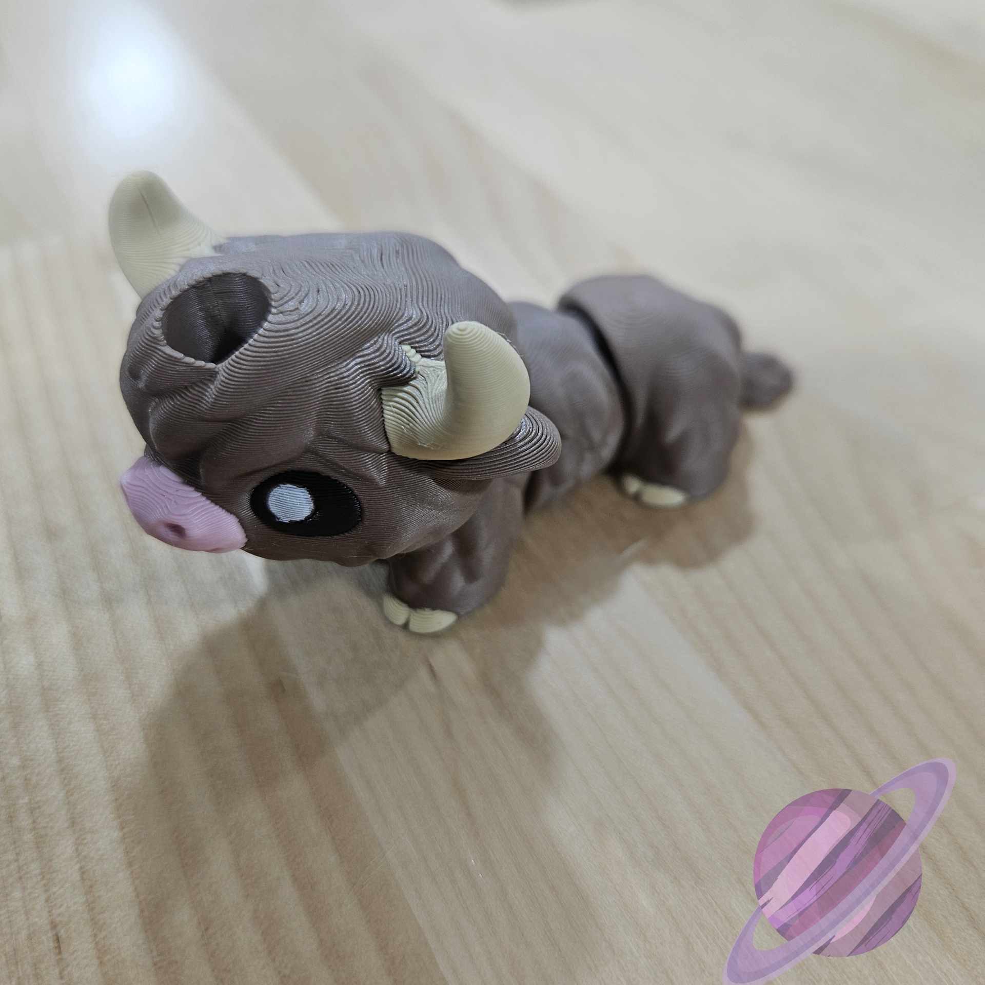 HIGHLAND COW-3D PRINTED STRAW BUDDY - Image 10
