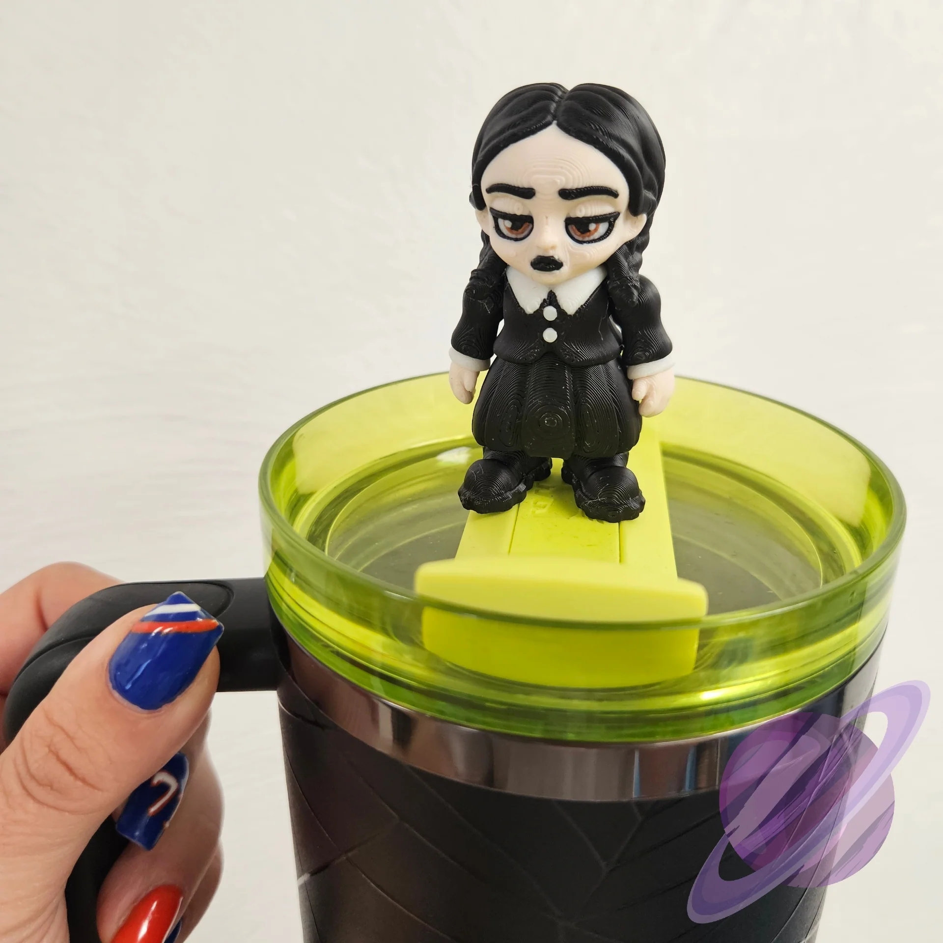 CREEPY GIRL-3D PRINTED STRAW BUDDY - Image 4