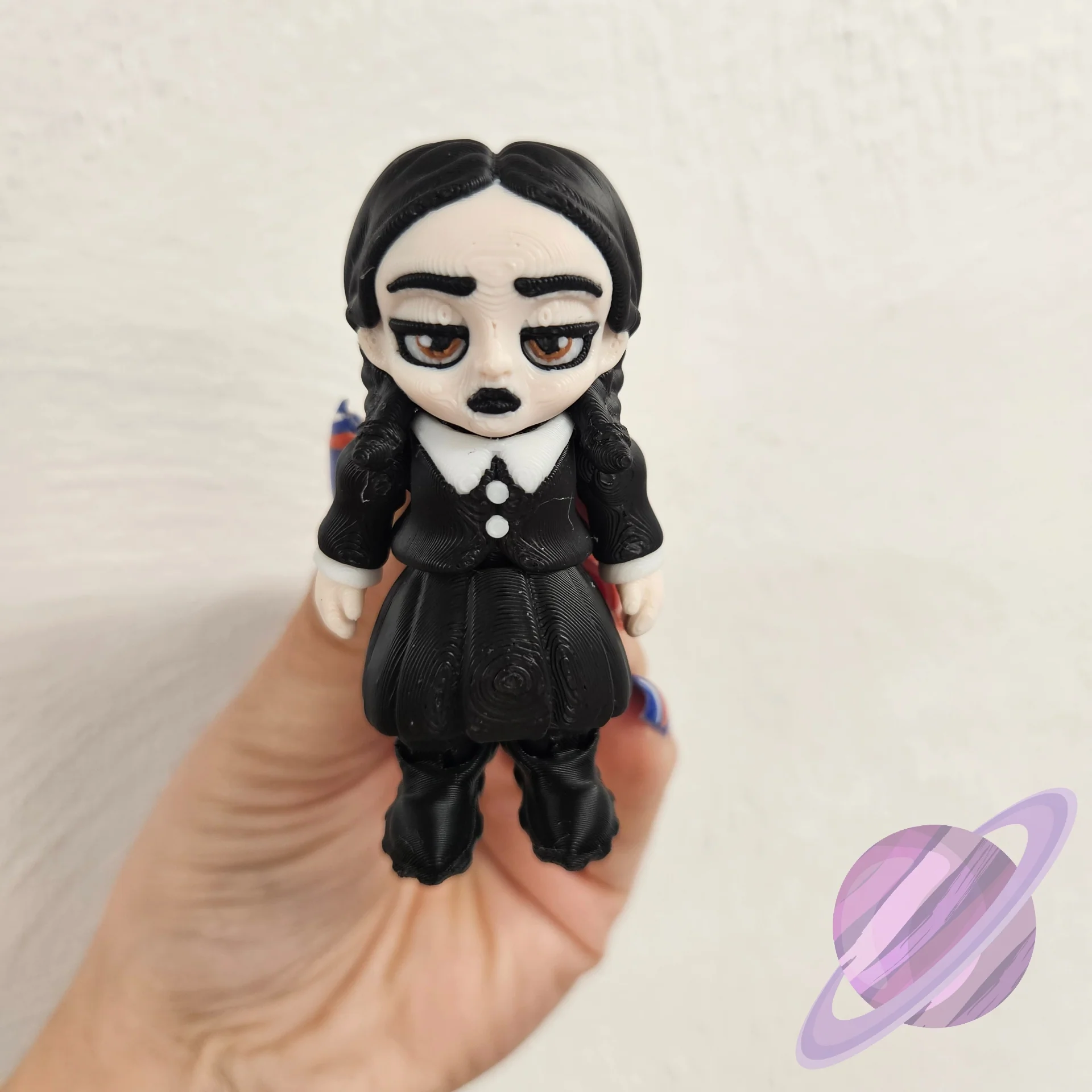 CREEPY GIRL-3D PRINTED STRAW BUDDY - Image 5