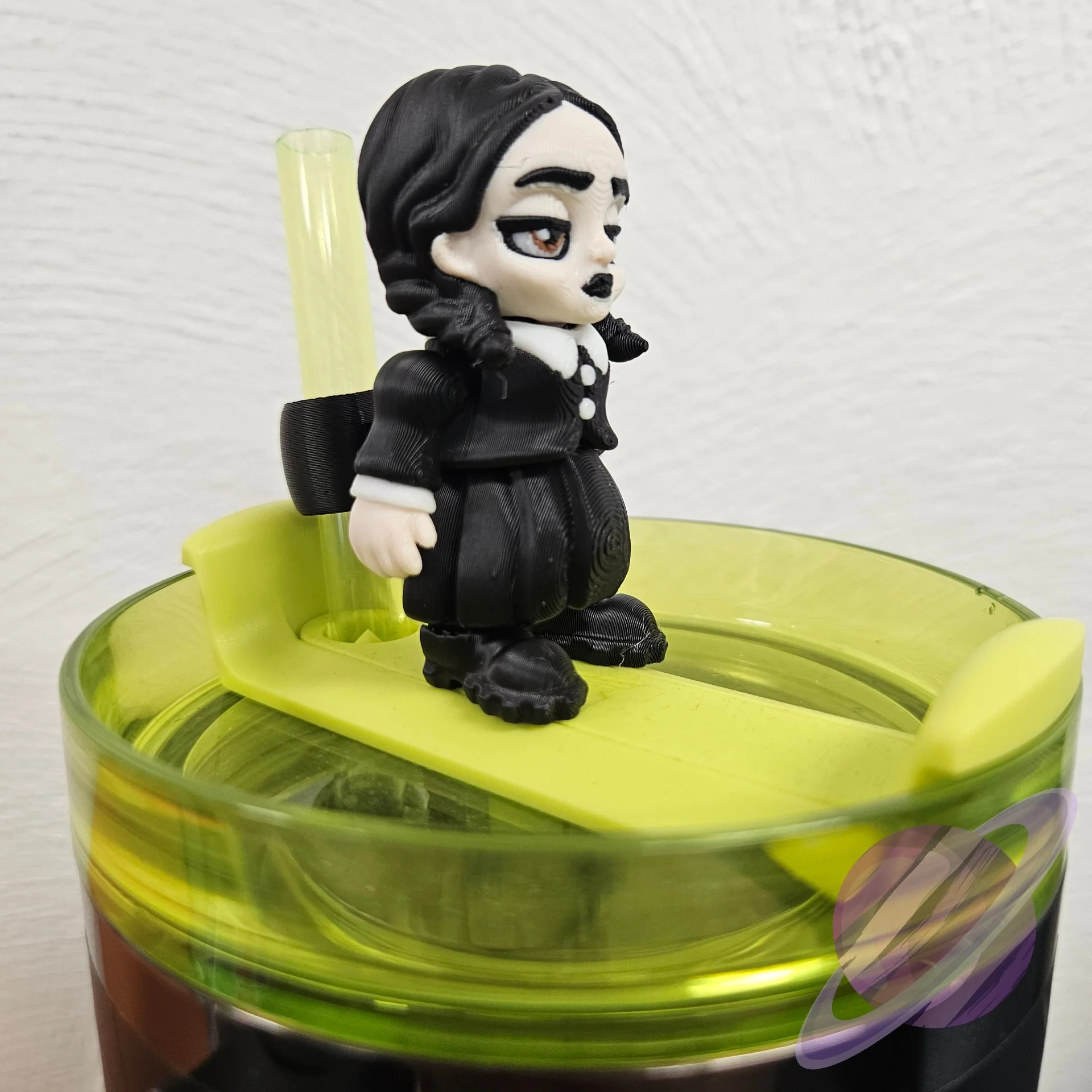 CREEPY GIRL-3D PRINTED STRAW BUDDY - Image 6