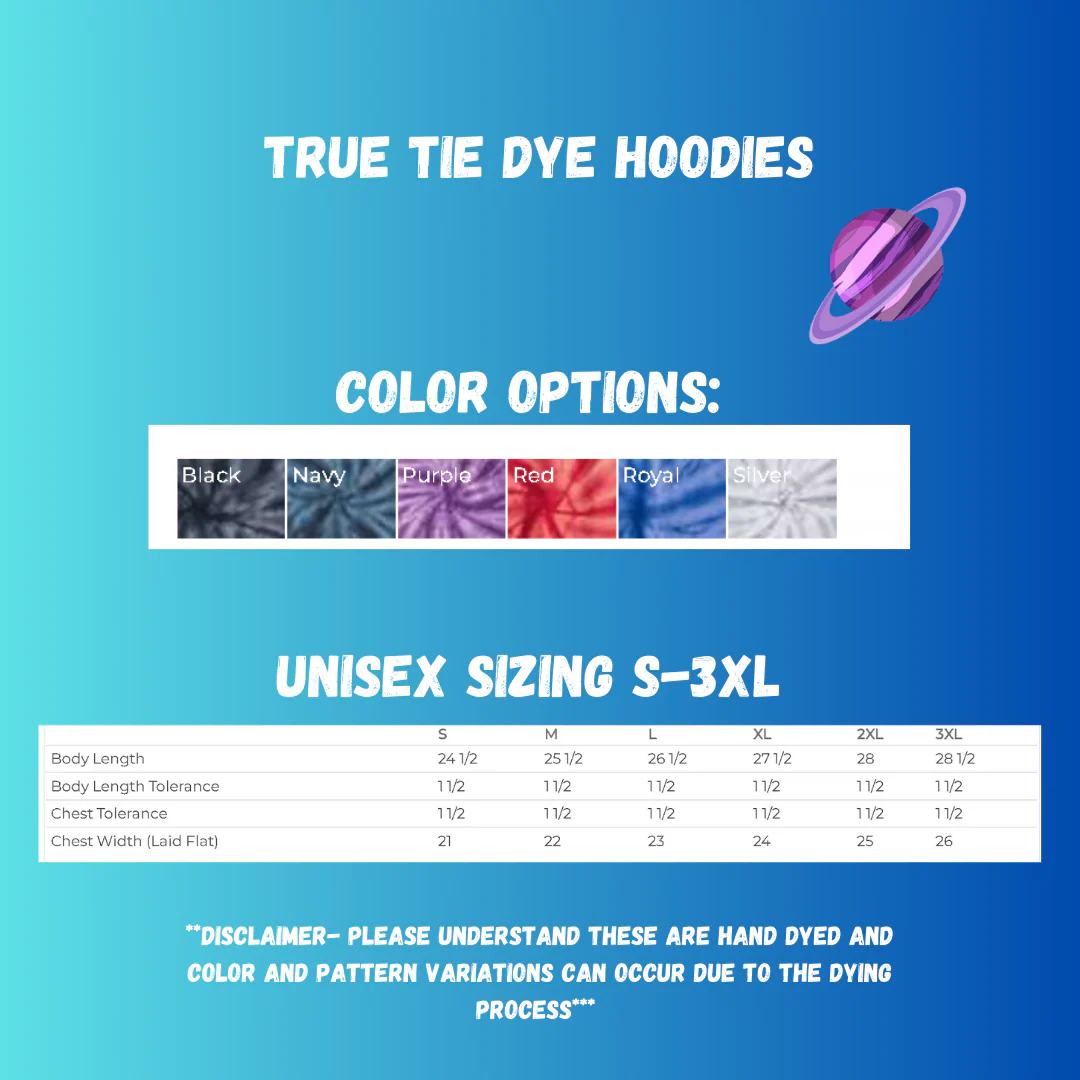 DAD SHIT-TIE DYE HOODIE-PREORDER CLOSING 1/26 - Image 3