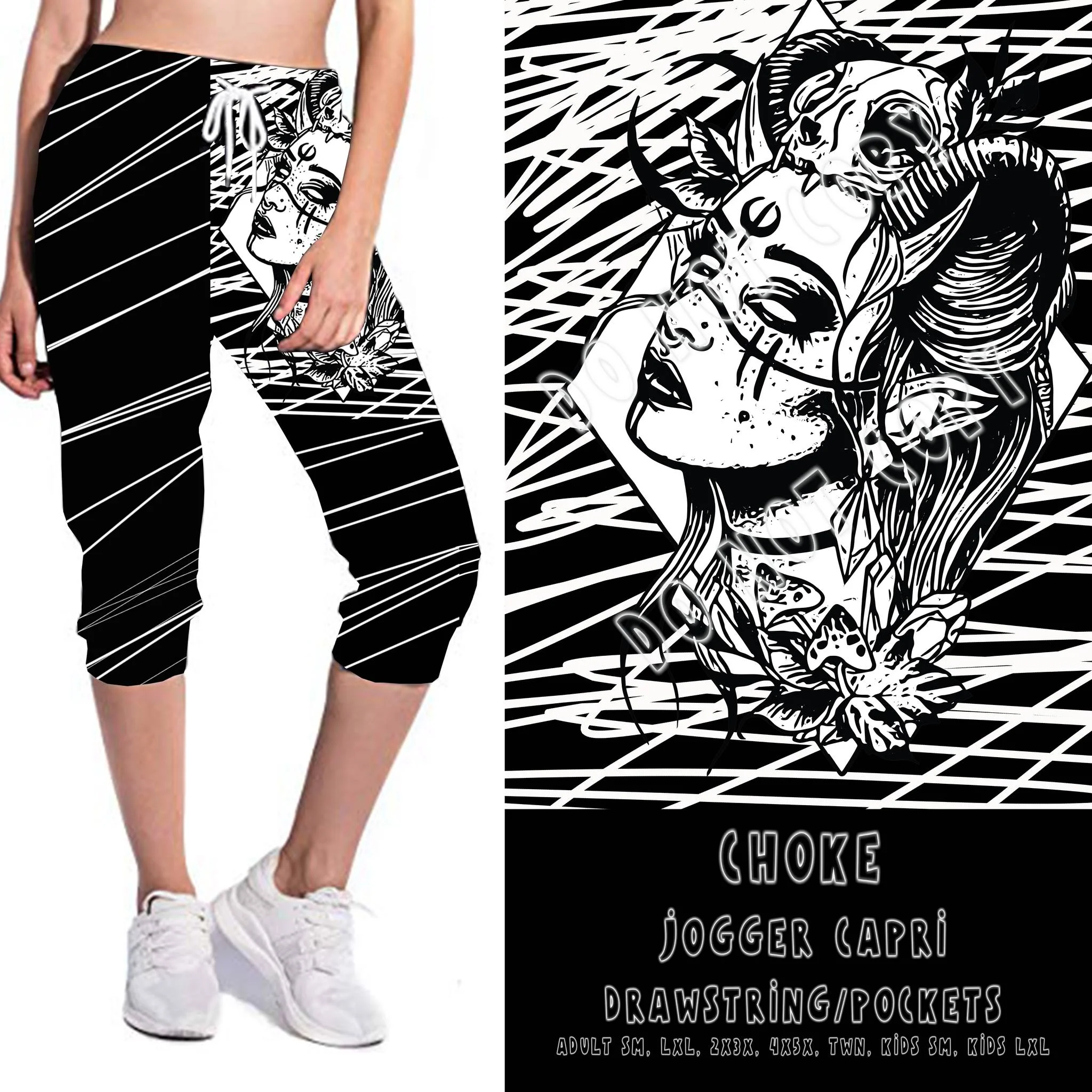 DARK TWISTED RUN- CHOKE-LEGGING/JOGGER - Image 4