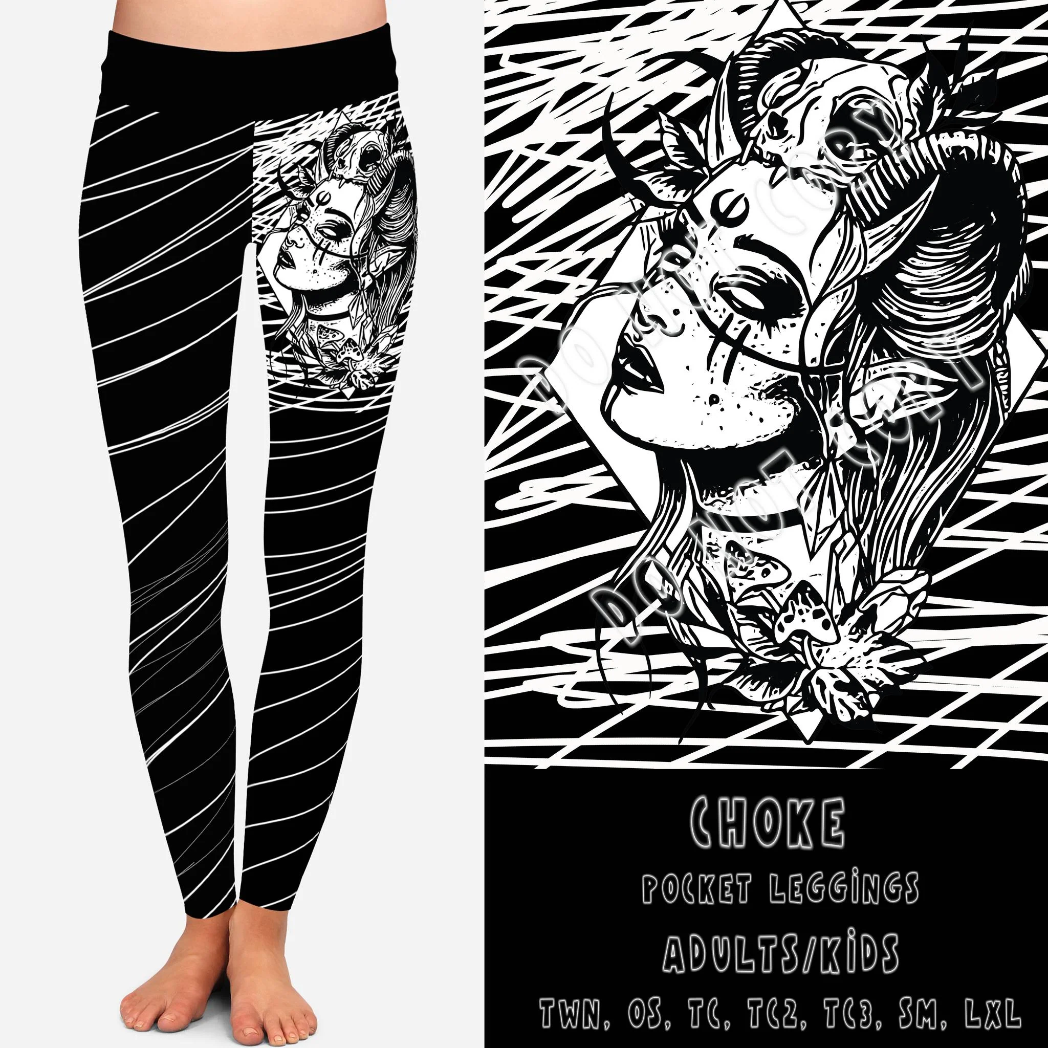 DARK TWISTED RUN- CHOKE-LEGGING/JOGGER - Image 5