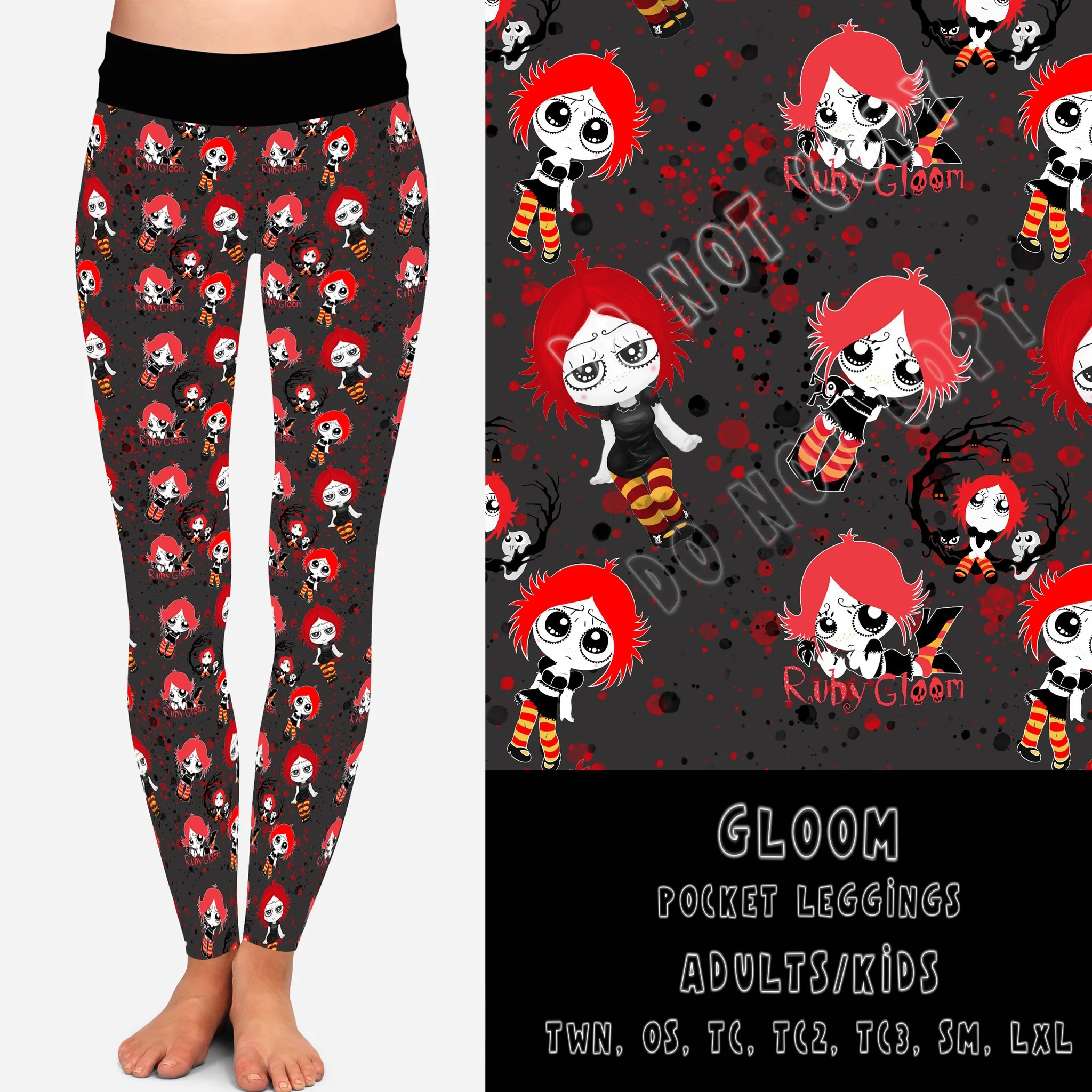 DARK TWISTED RUN- GLOOM-LEGGING/JOGGER - Image 2