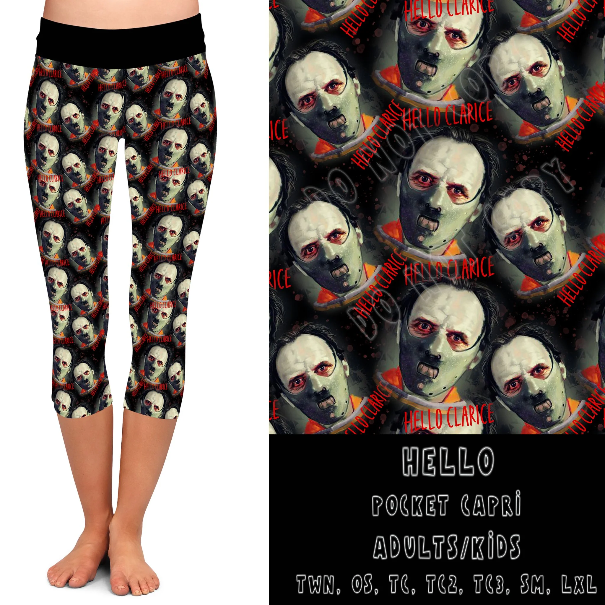 DARK TWISTED RUN- HELLO-LEGGING/JOGGER - Image 3