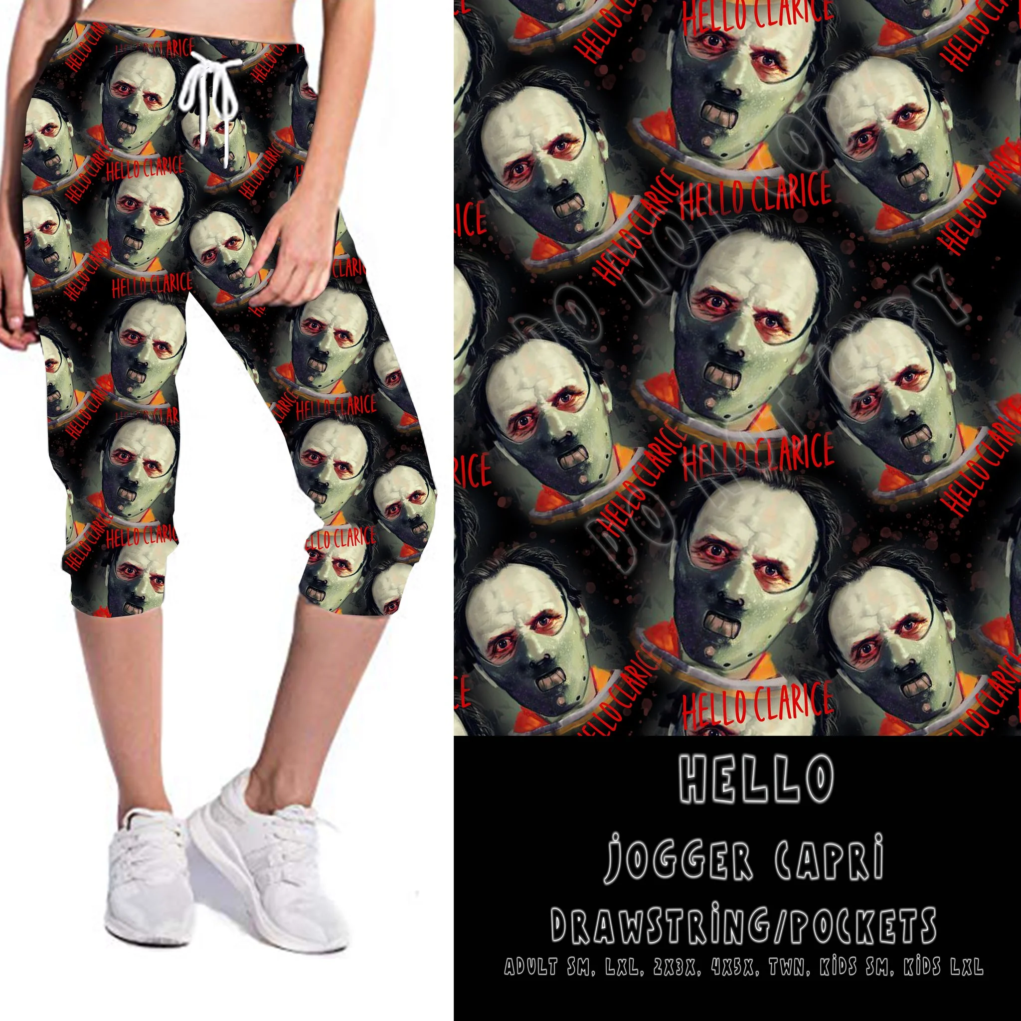 DARK TWISTED RUN- HELLO-LEGGING/JOGGER - Image 5