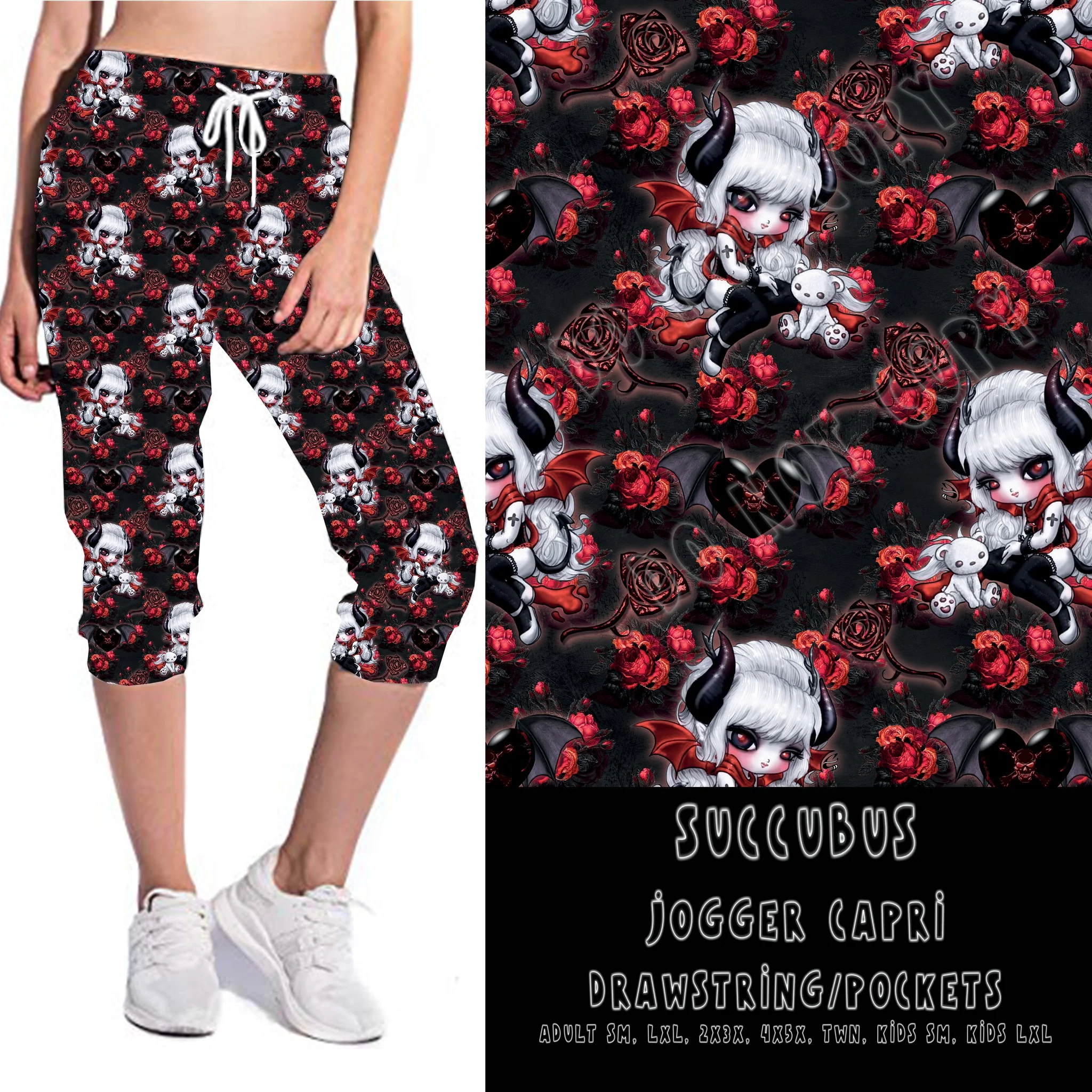 DARK TWISTED RUN-SUCCUBUS-LEGGING/JOGGER - Image 3