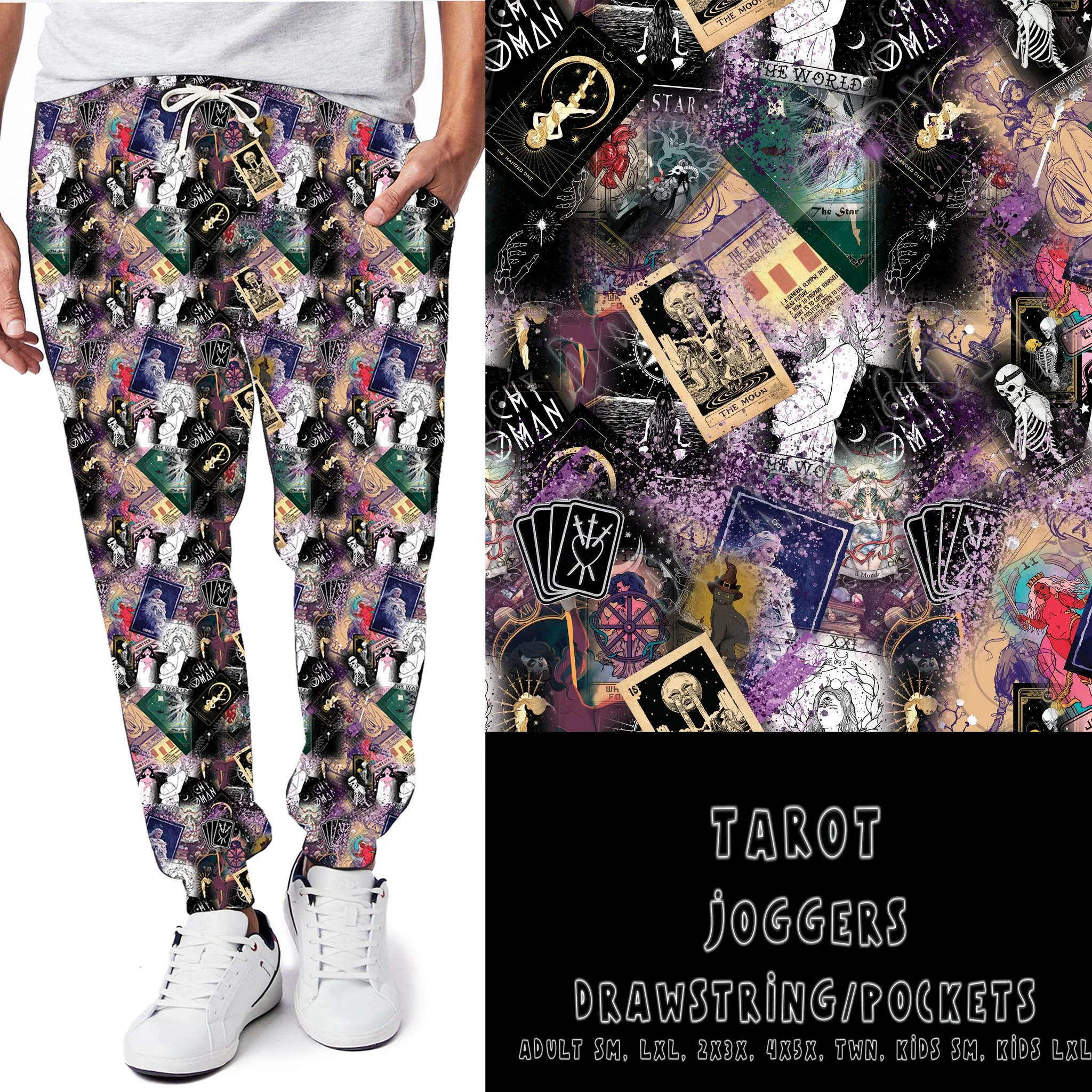 DARK TWISTED RUN-TAROT-LEGGING/JOGGER - Image 2