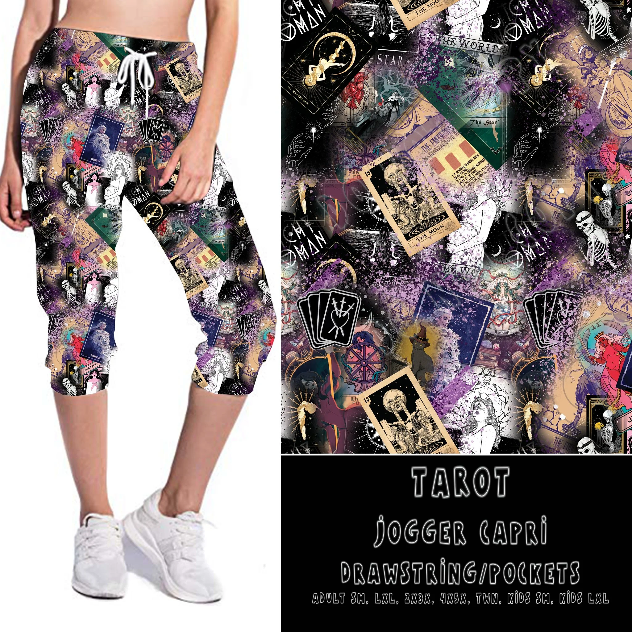 DARK TWISTED RUN-TAROT-LEGGING/JOGGER - Image 3