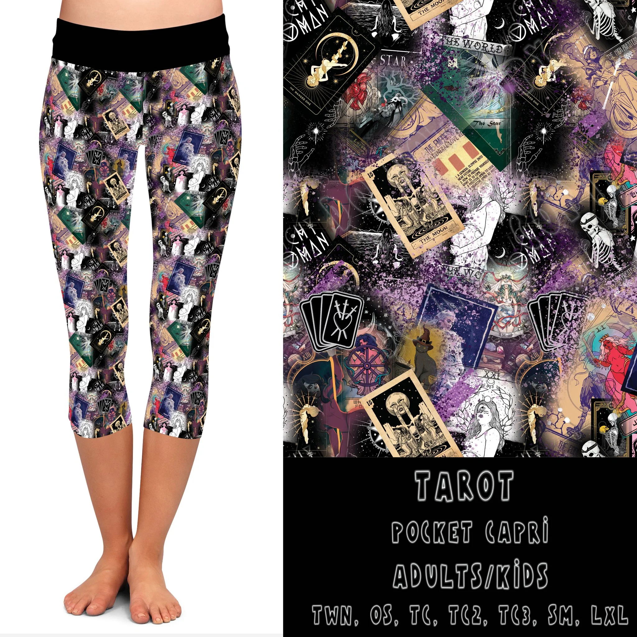 DARK TWISTED RUN-TAROT-LEGGING/JOGGER - Image 4