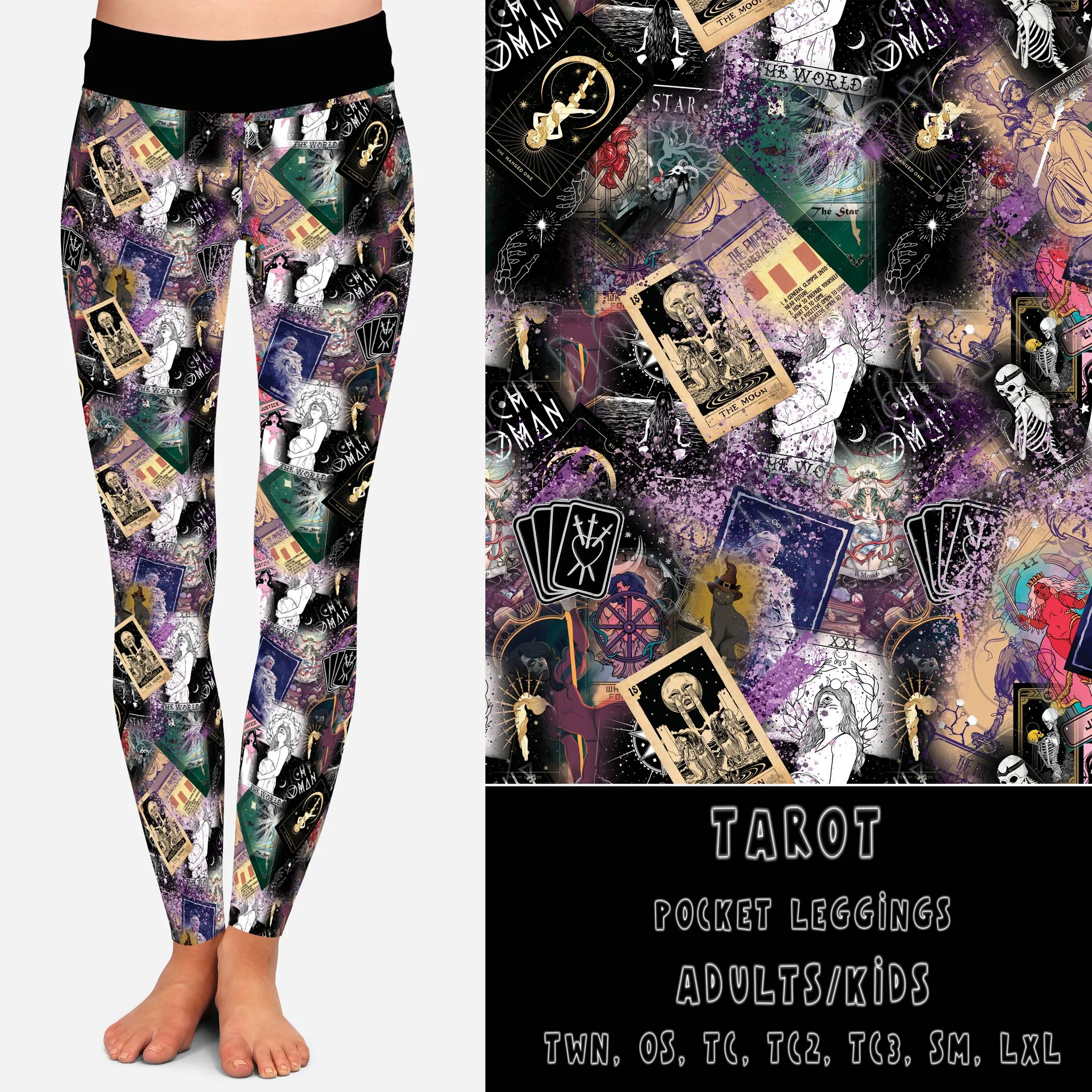 DARK TWISTED RUN-TAROT-LEGGING/JOGGER - Image 5