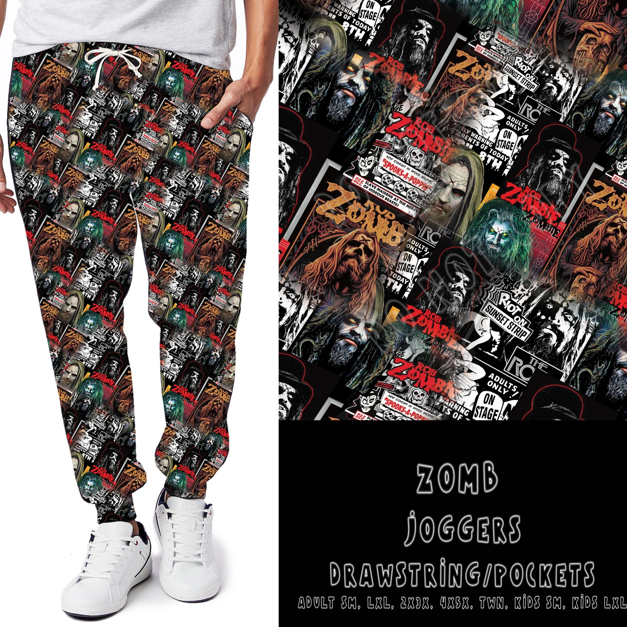 DARK TWISTED RUN-ZOMB-LEGGING/JOGGER - Image 4
