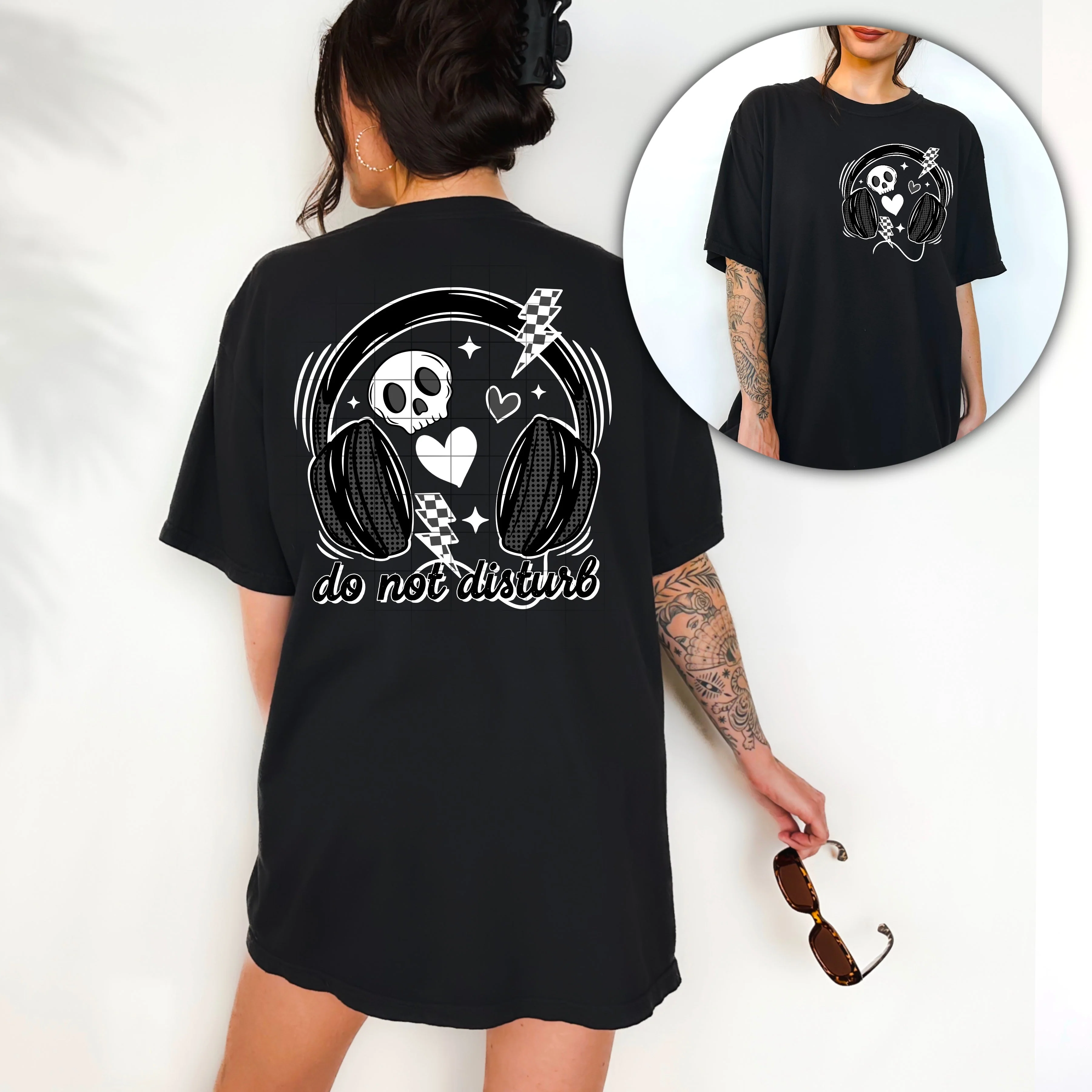DO NOT DISTRUB DOUBLE SIDED TEE - Image 2
