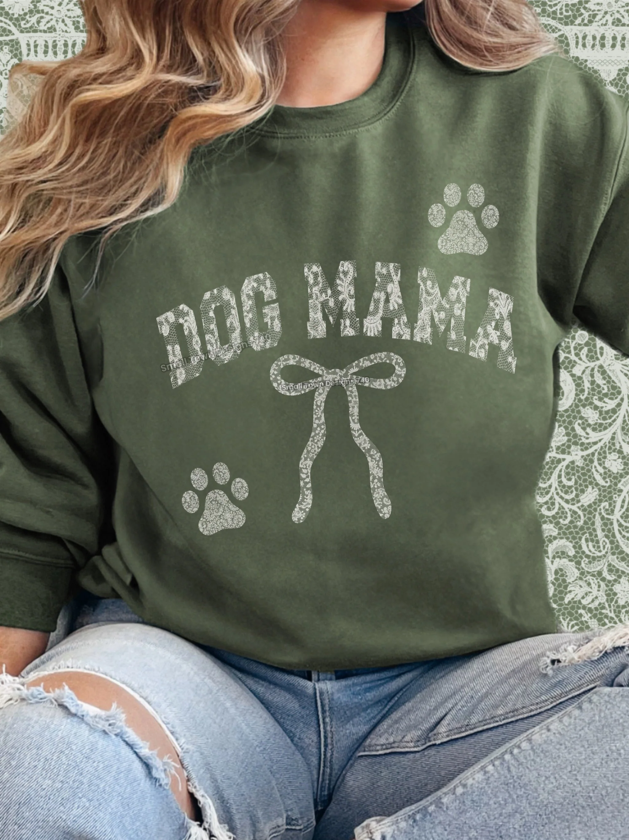 DOG OR CAT MAMA SWEATER (2 OPTIONS) - Image 2