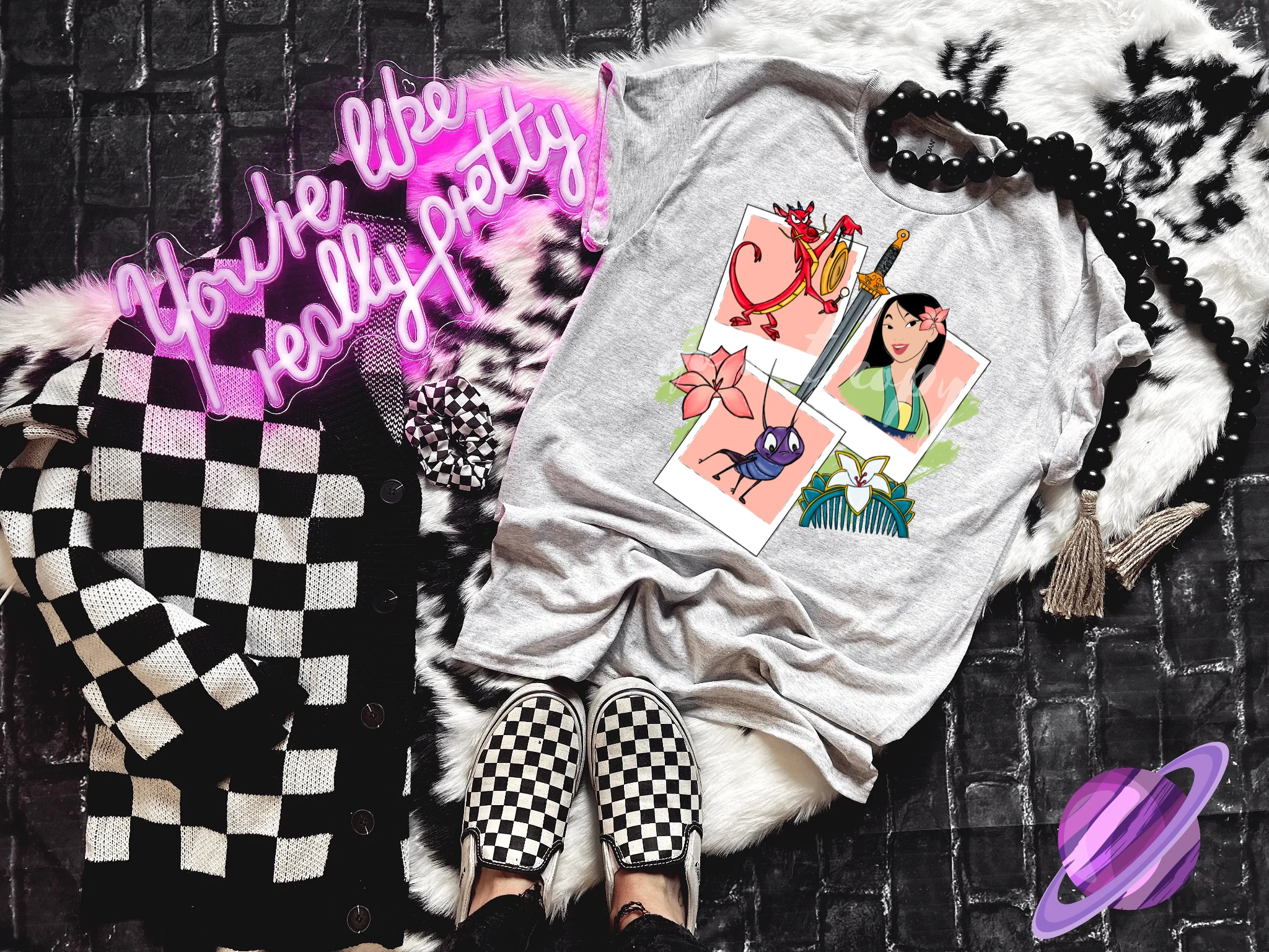 DRAGON GIRL PHOTO TEE