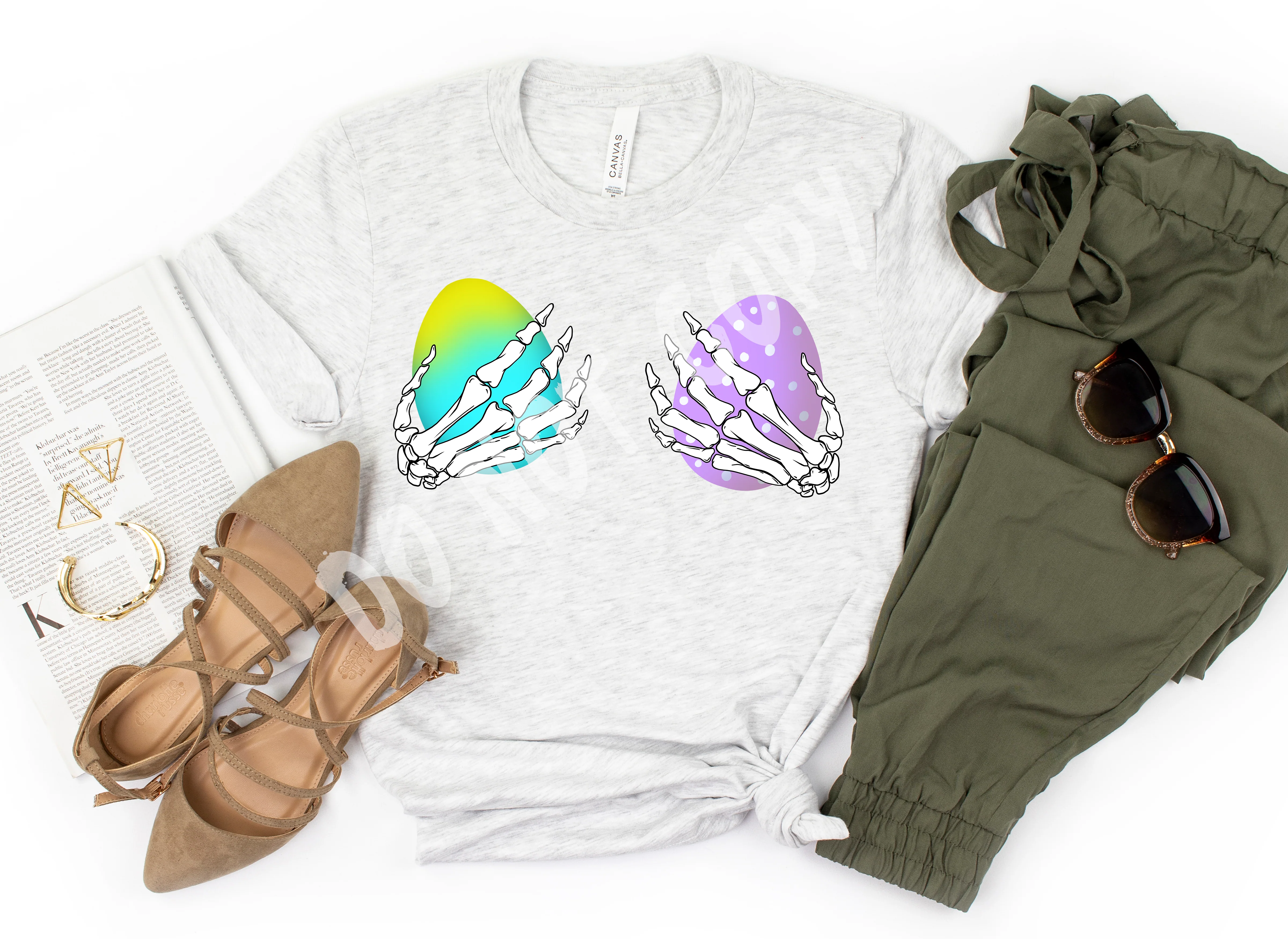 EGG HANDS TEE