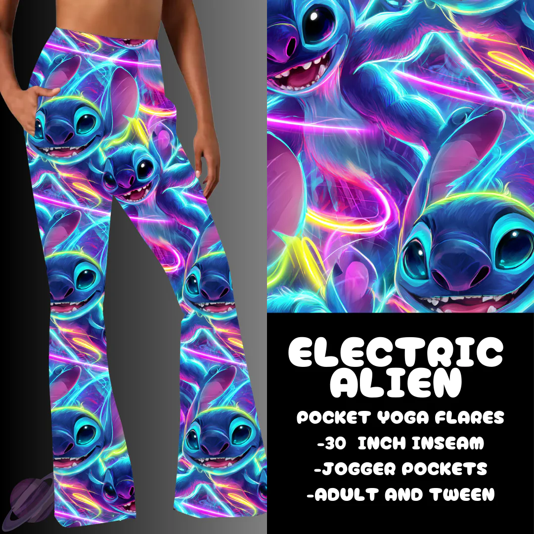 ELECTRIC ALIEN-YOGA FLARES 7-PREORDER DUE 10/2