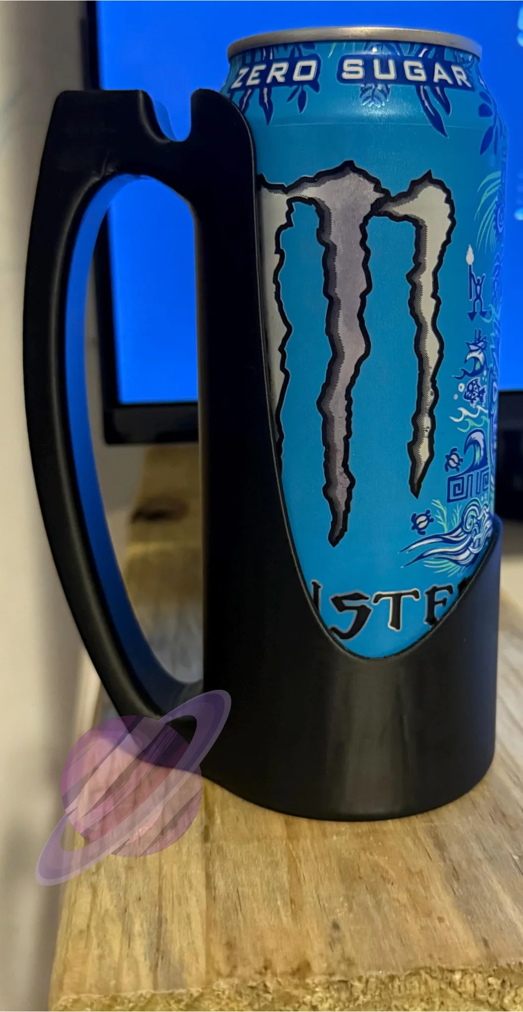 3D PRINTED ENERGY DRINK CUP HOLDER WITH HANDLE - Image 4