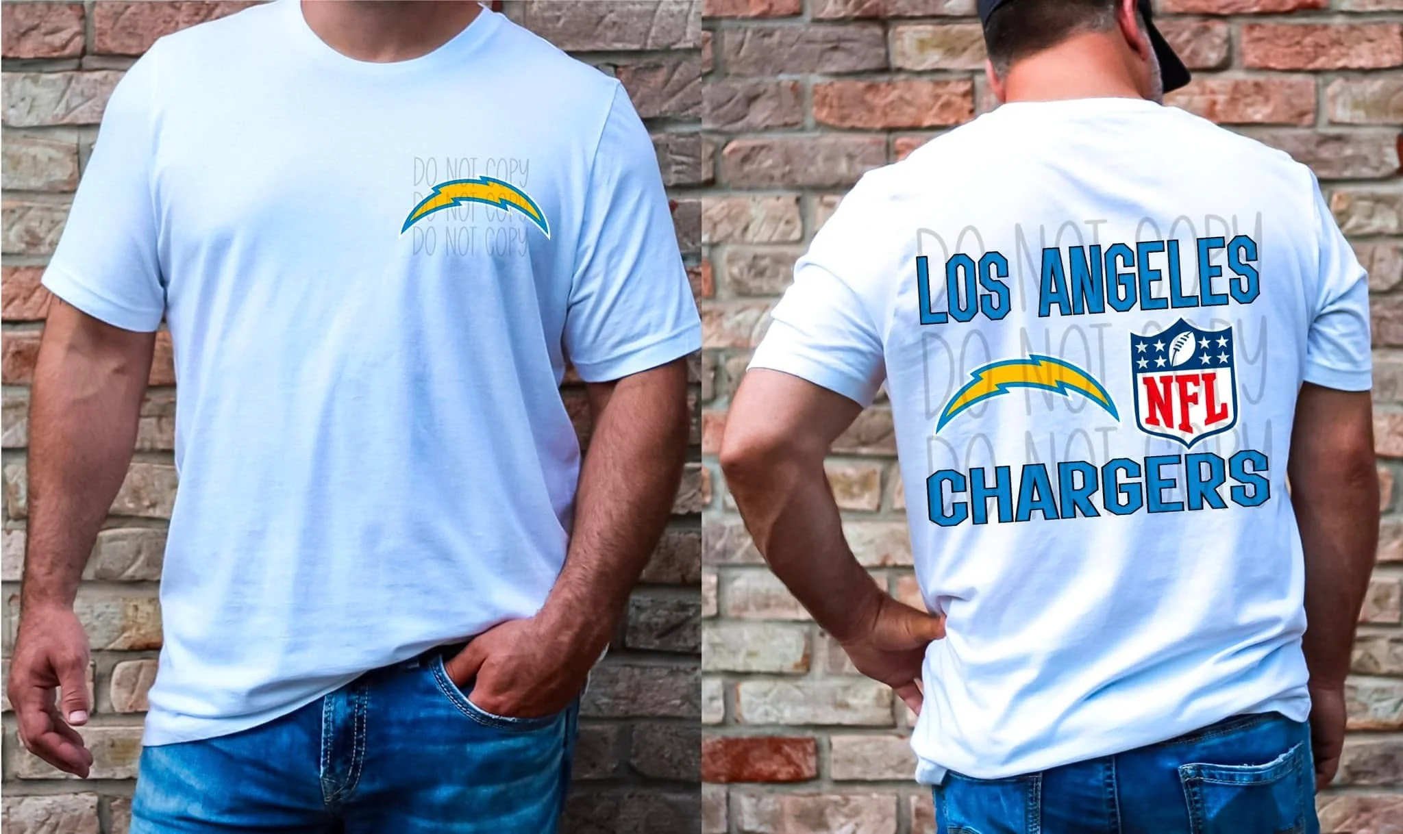 FBALL POCKET PRINT DOUBLE SIDED TEE - Image 8