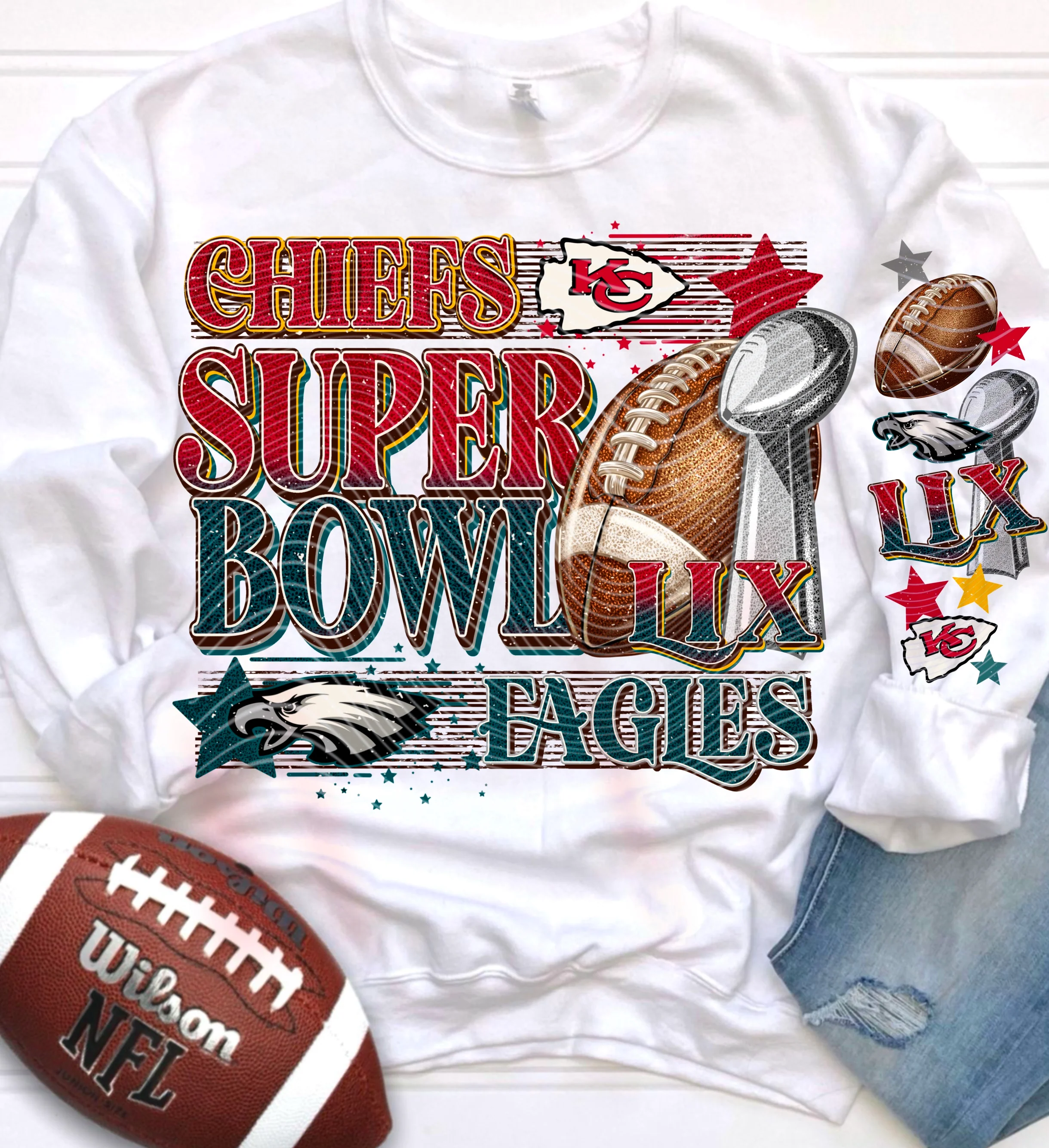 FEB 9 FOOTBALL GAME TEE COLLECTION (MULTIPLE OPTIONS) - Image 3