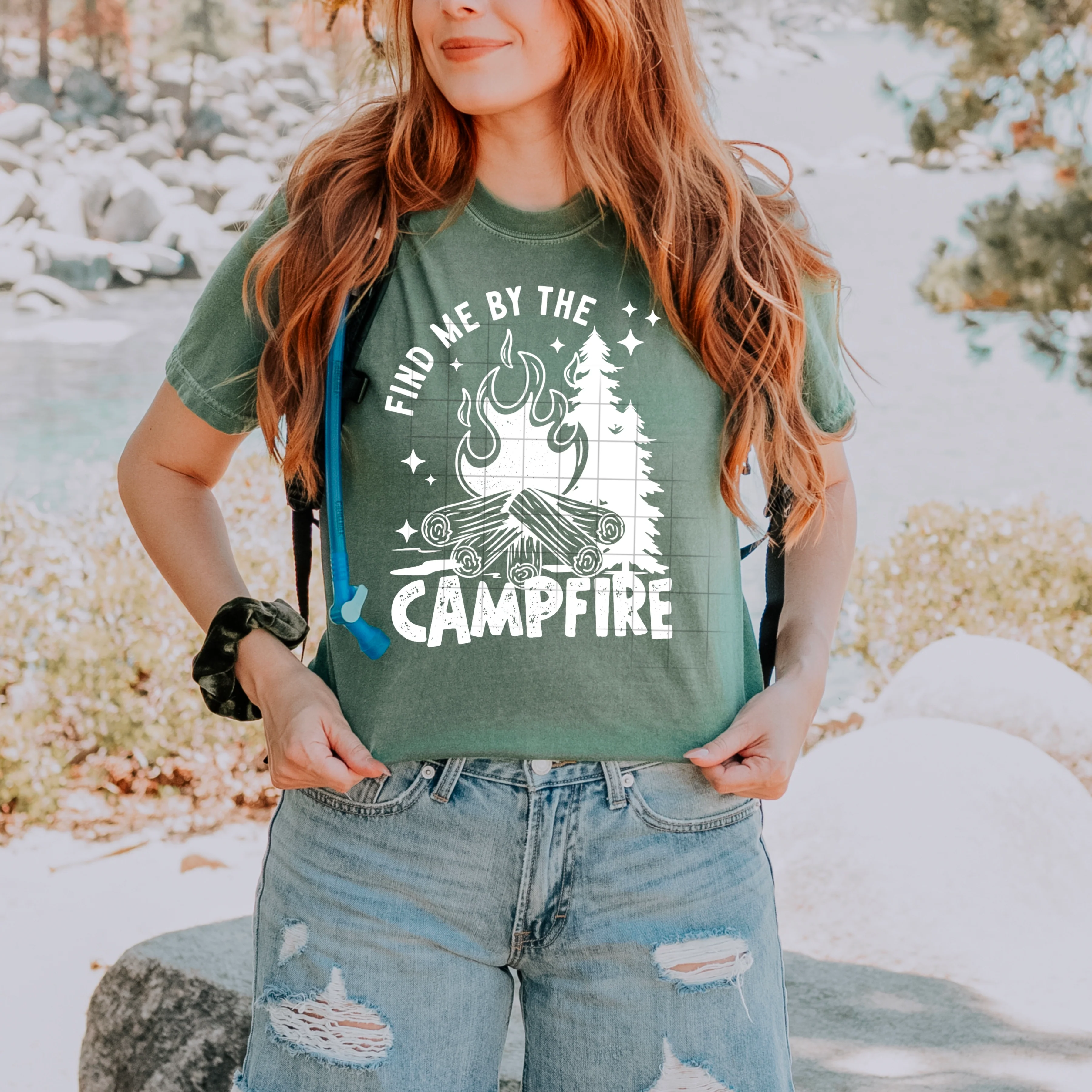 FIND ME BY THE CAMPFIRE TEE - Image 5