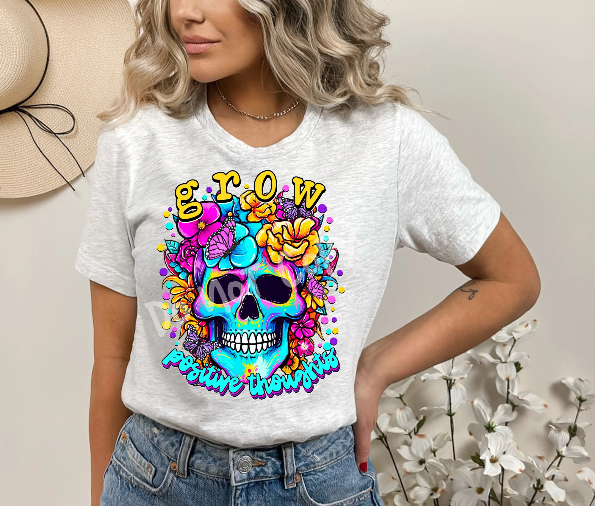 GROW POSITIVE THOUGHTS TEE