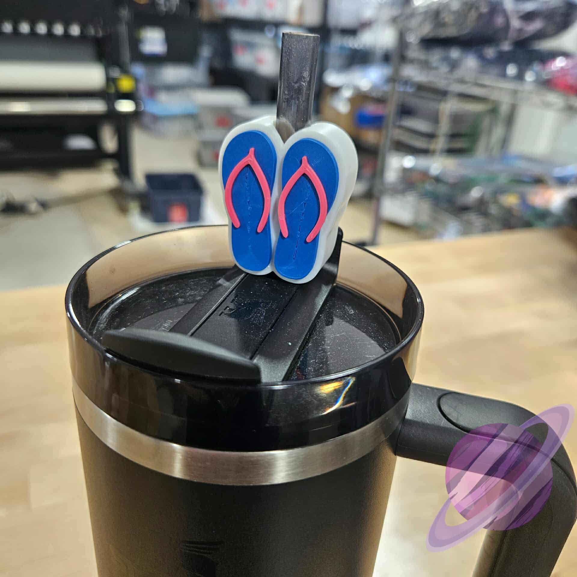 FLIP FLOPS-3D PRINTED STRAW BUDDY - Image 3