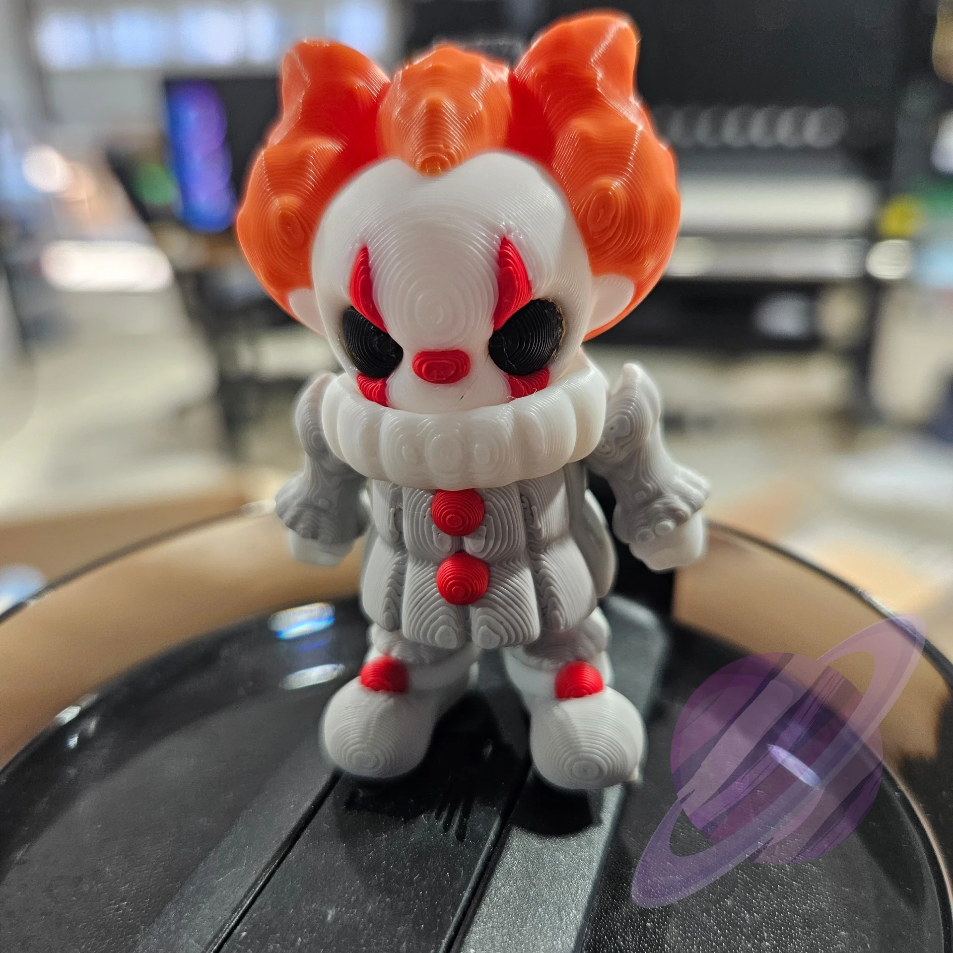 FLOAT CLOWN-3D PRINTED STRAW BUDDY - Image 4