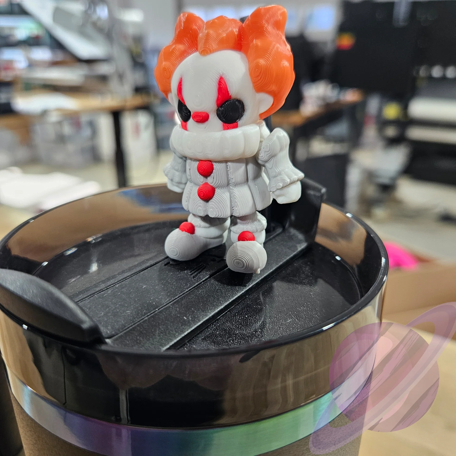 FLOAT CLOWN-3D PRINTED STRAW BUDDY - Image 5