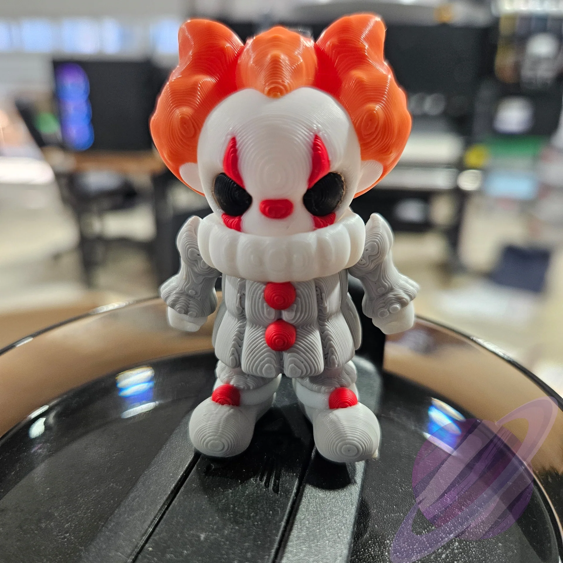 FLOAT CLOWN-3D PRINTED STRAW BUDDY - Image 7