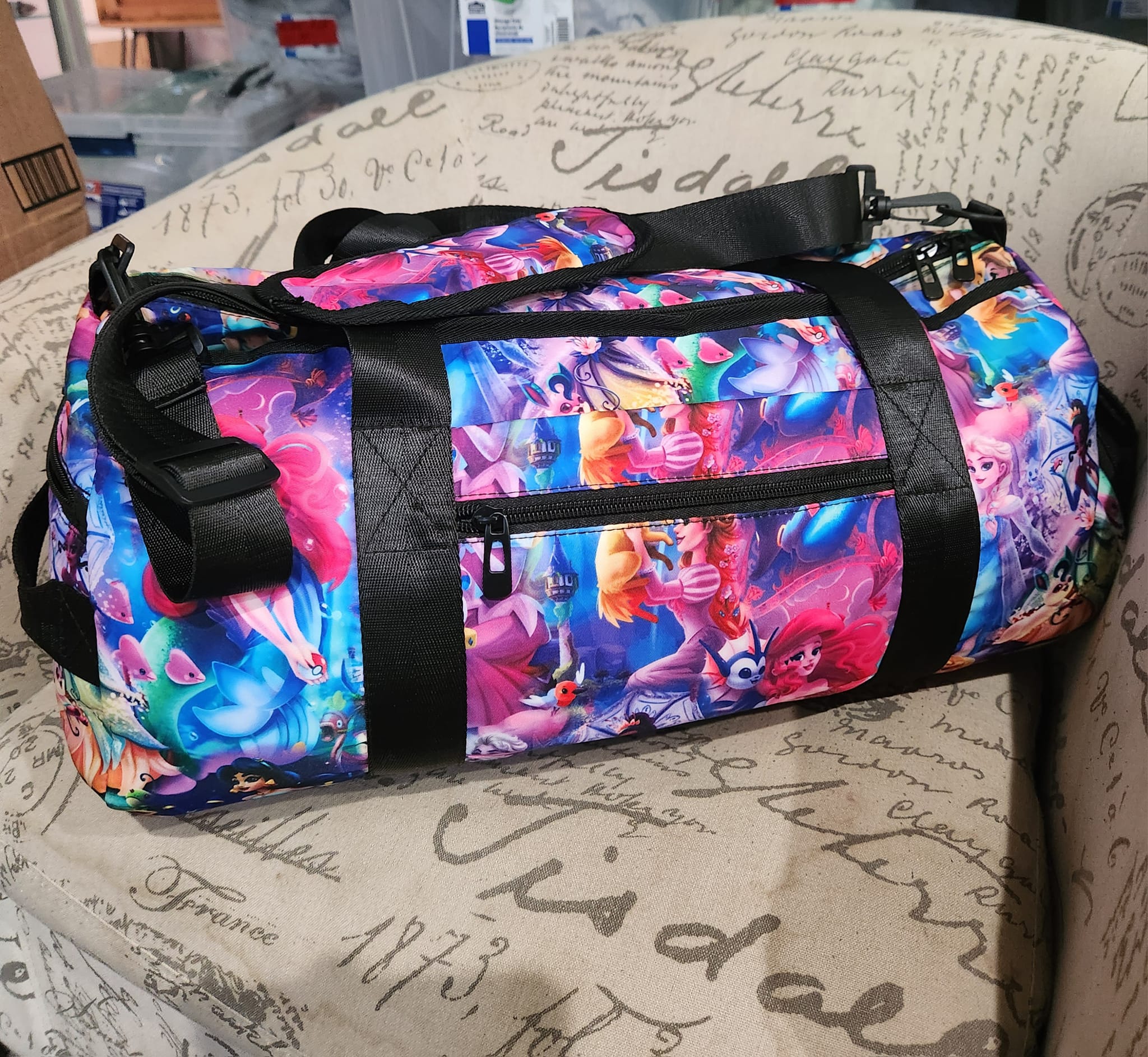FLORAL BOOTS - BAG RUN 3 - DUFFLE BAG - PREORDER CLOSING 10/22 - Image 3