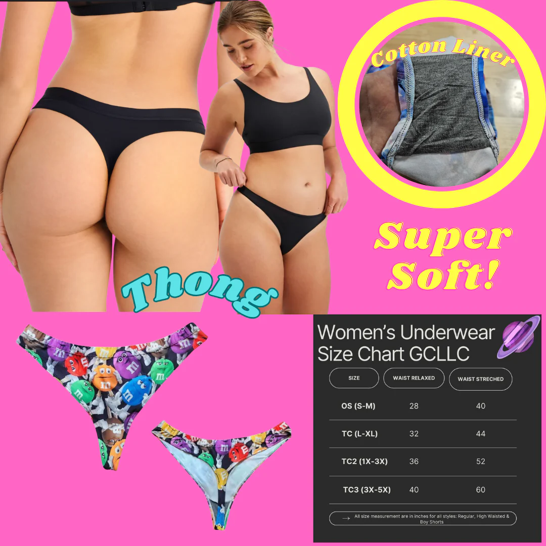FLORAL OWLS- UNDERWEAR 3 PREORDER CLOSING 3/27 - Image 6